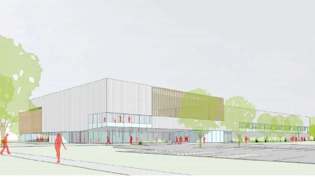 A rendering of the planned new Crown Center