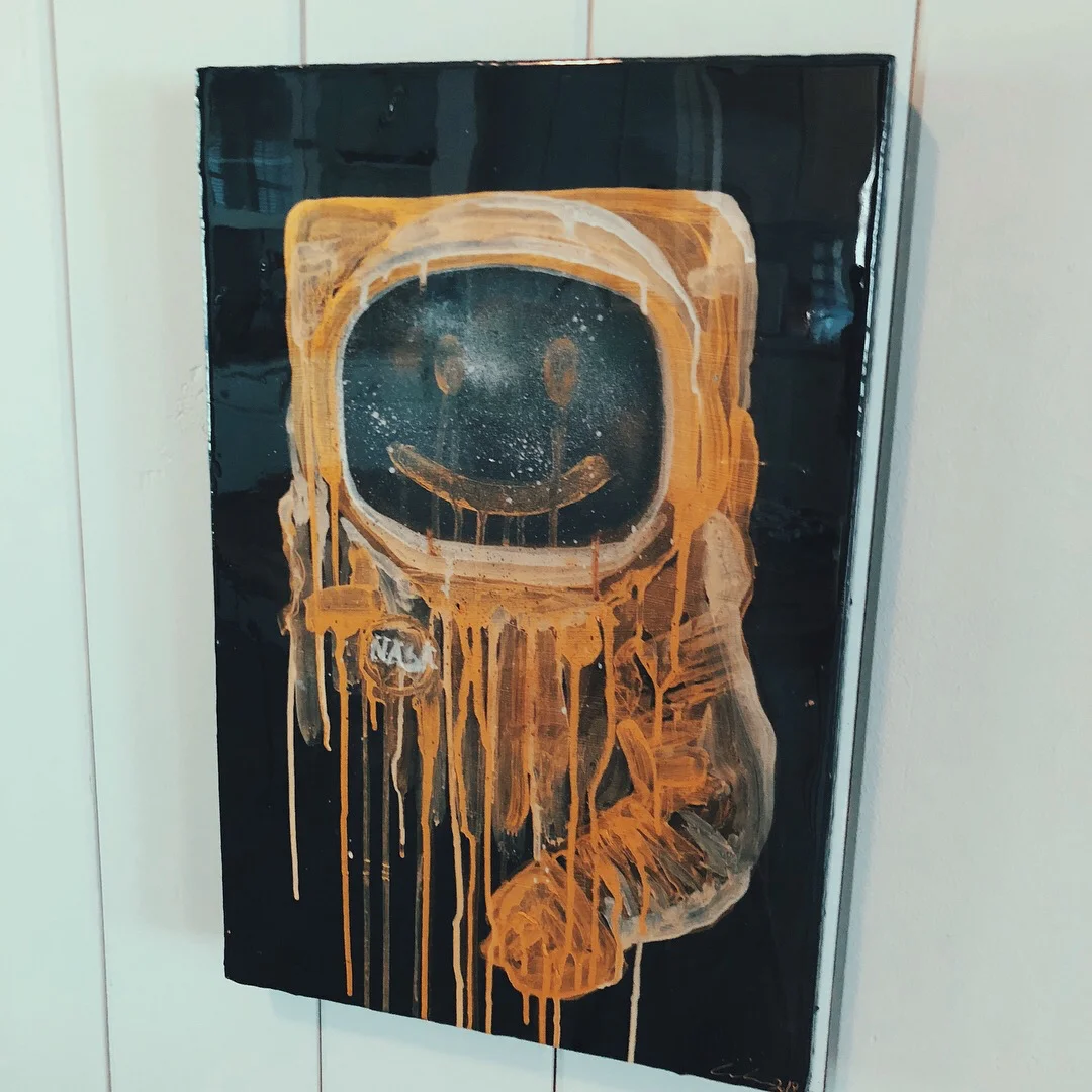 Gilded Astronaut 1