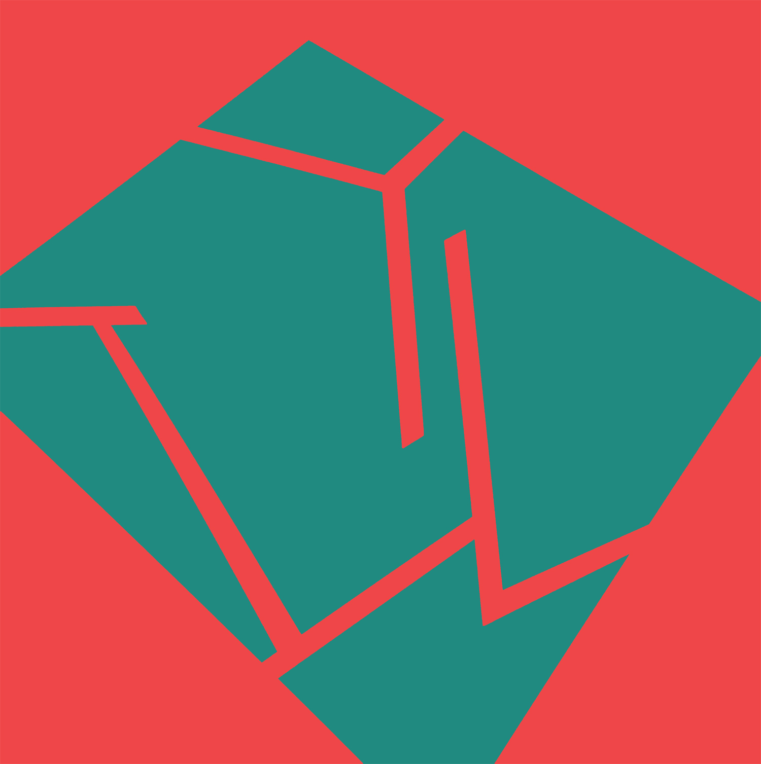 PLACE OF DIFFERENCE: Bright Aqua Green and Red Light