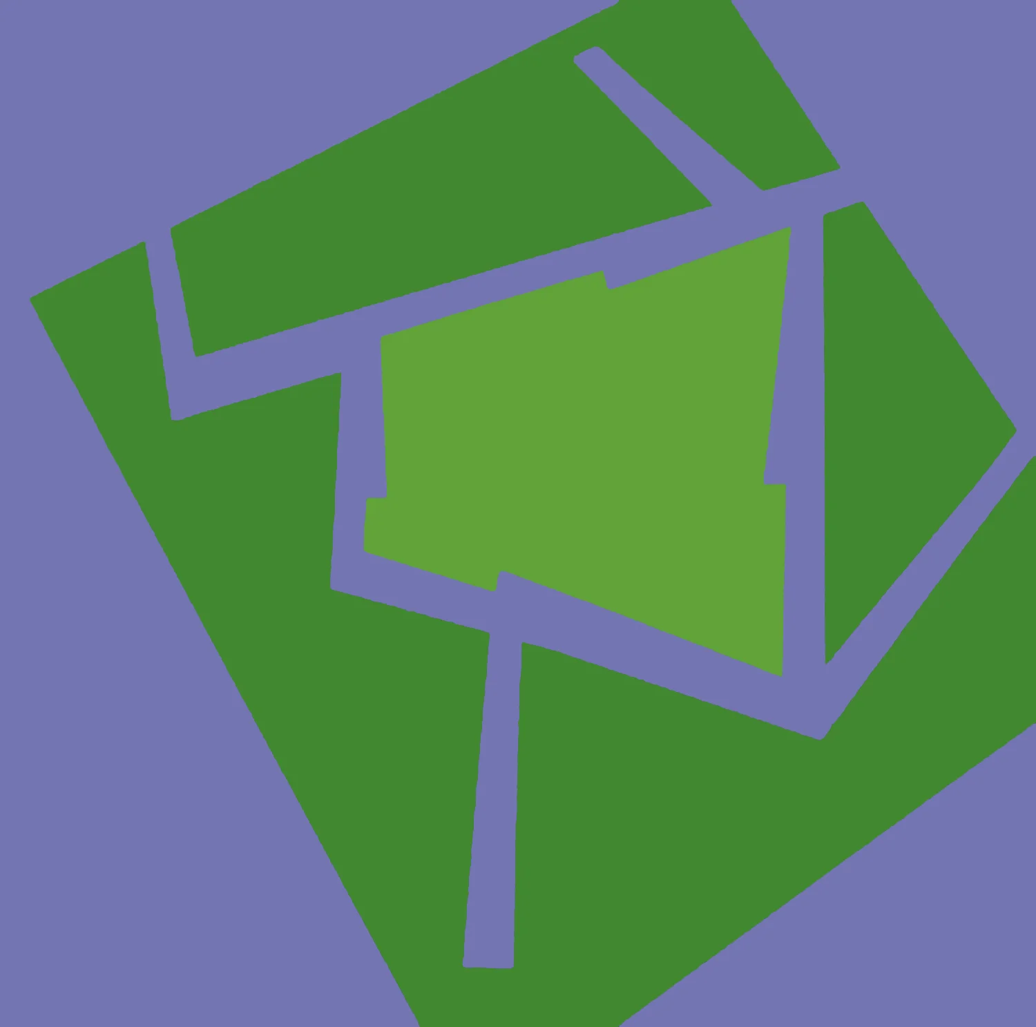 PLACE OF DIFFERENCE: Blue Violet and Greens