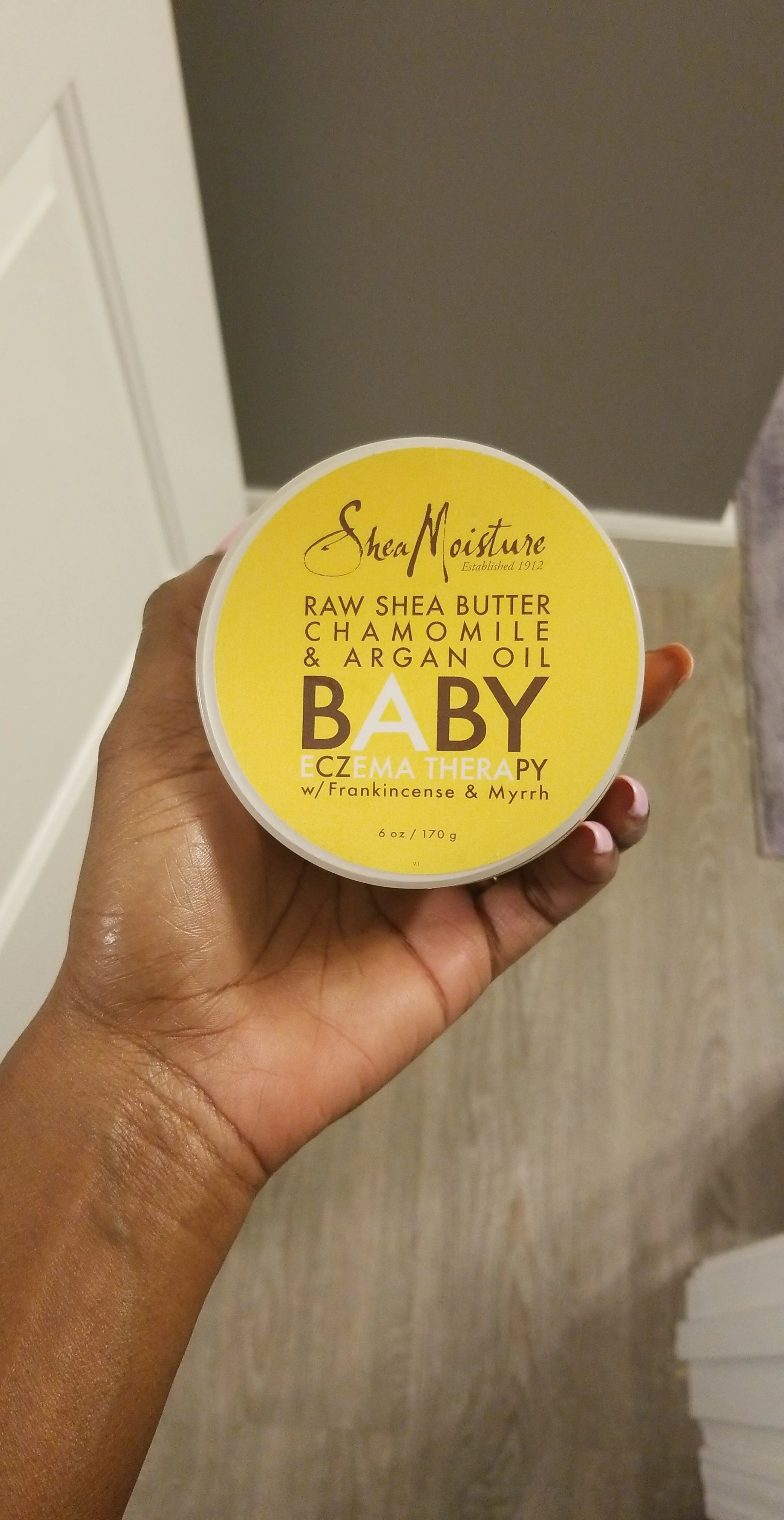Product of the Day: Shea Moisture Raw Shea Butter Chamomile & Argon Oil Baby Eczema Therapy