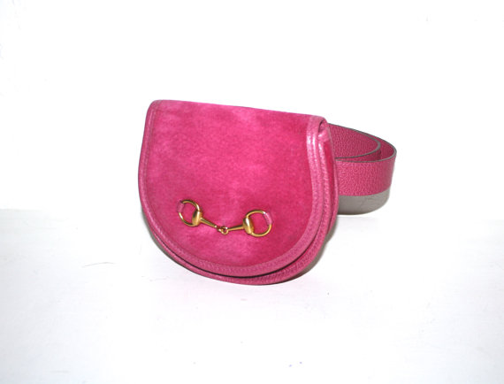 Pink Modern Fanny Pack Belt