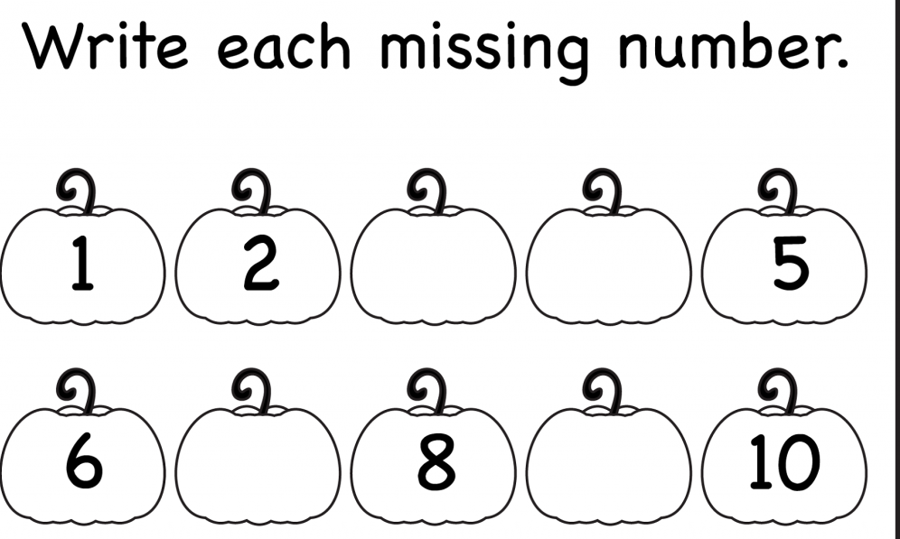 If your child isn't writing yet, that is perfectly fine,&nbsp; fill in the number for them. This is a way you can be a good model in writing for them. :)&nbsp; If your child is writing, this is an awesome way to challenge them to write in each numbe…