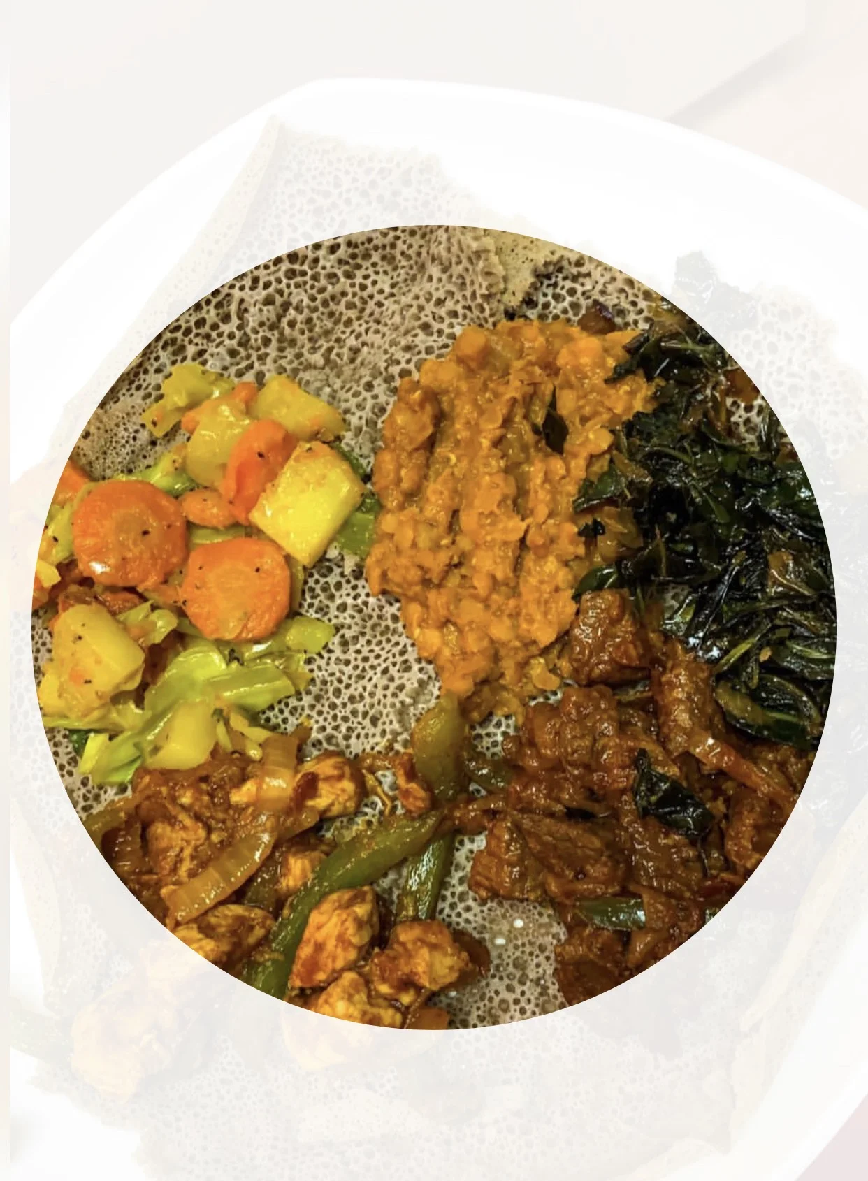 Red Lentils and Northern white beans recipe