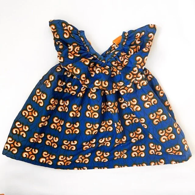 Iyabo Ruffled Pleated Dress