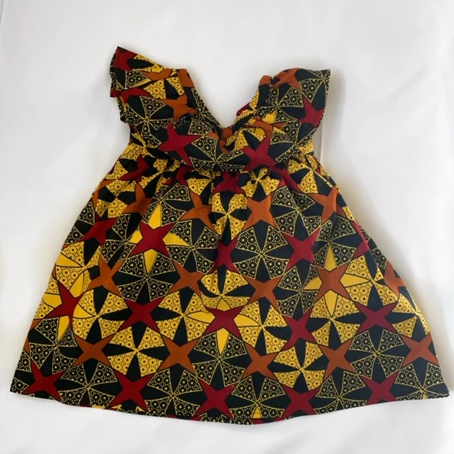 Mistura Ruffled Pleated Dress