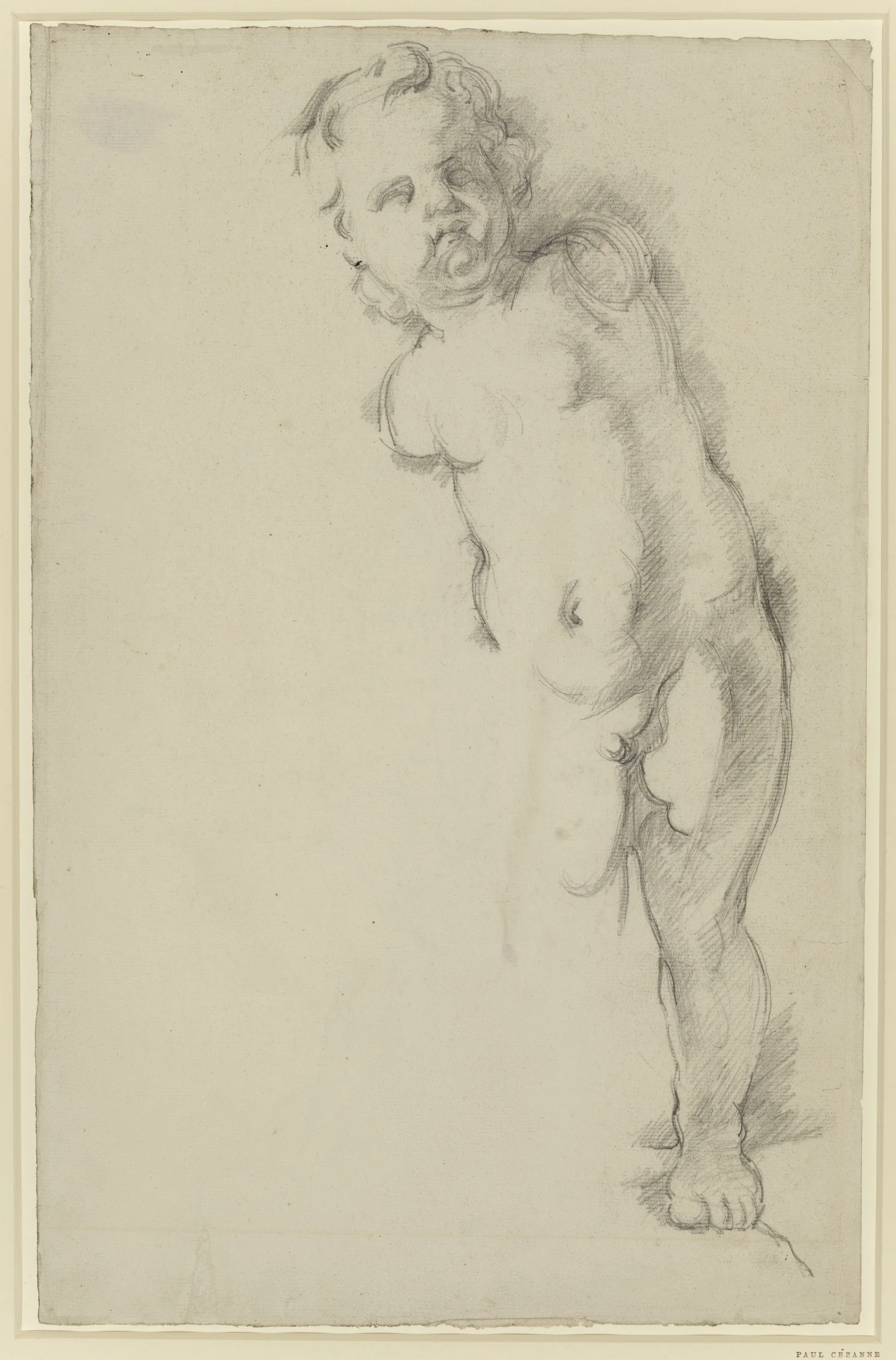 Study of a plaster Cupid