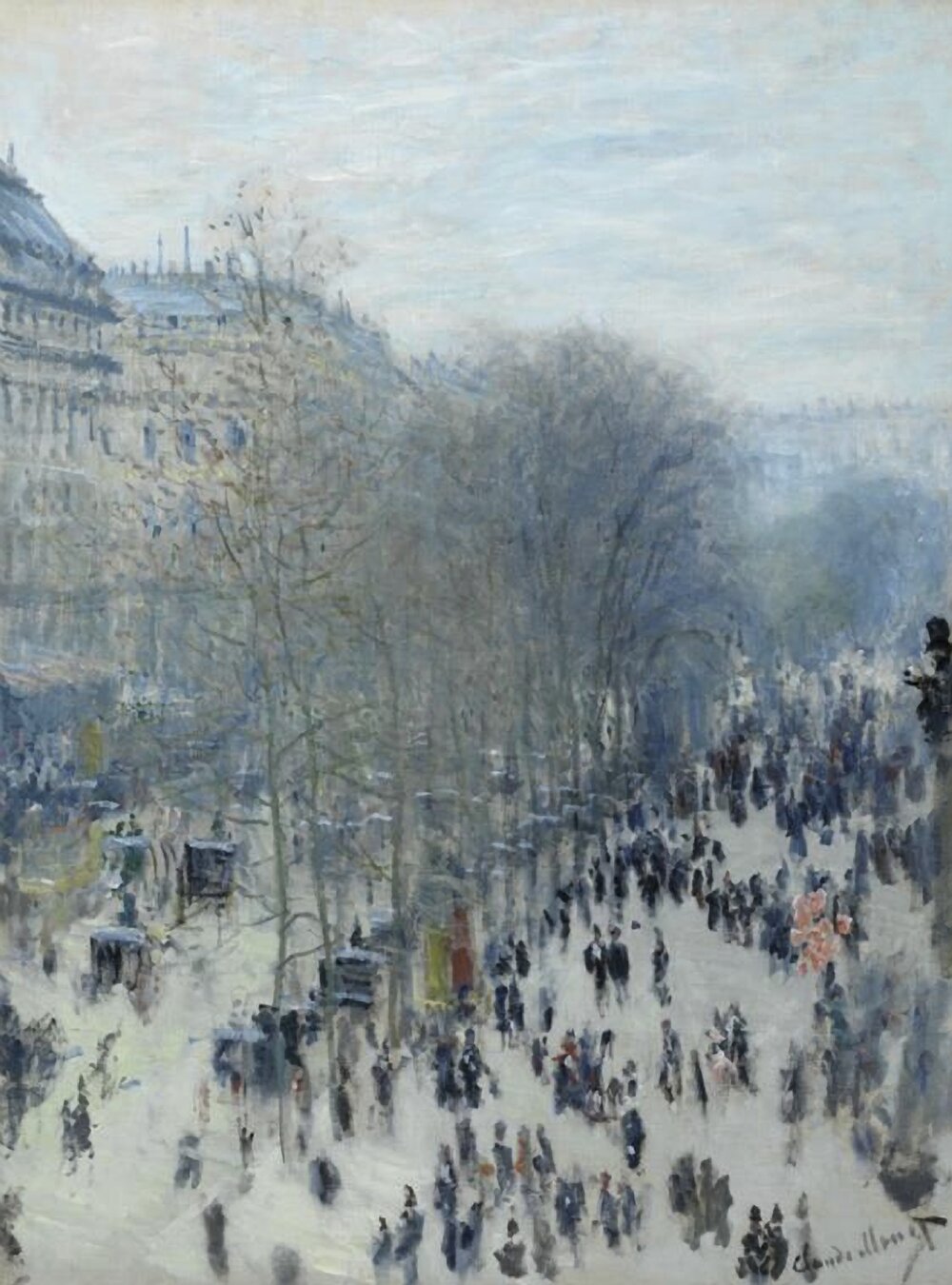 Claude Monet, Boulevard des Capucines, 1873-1874
