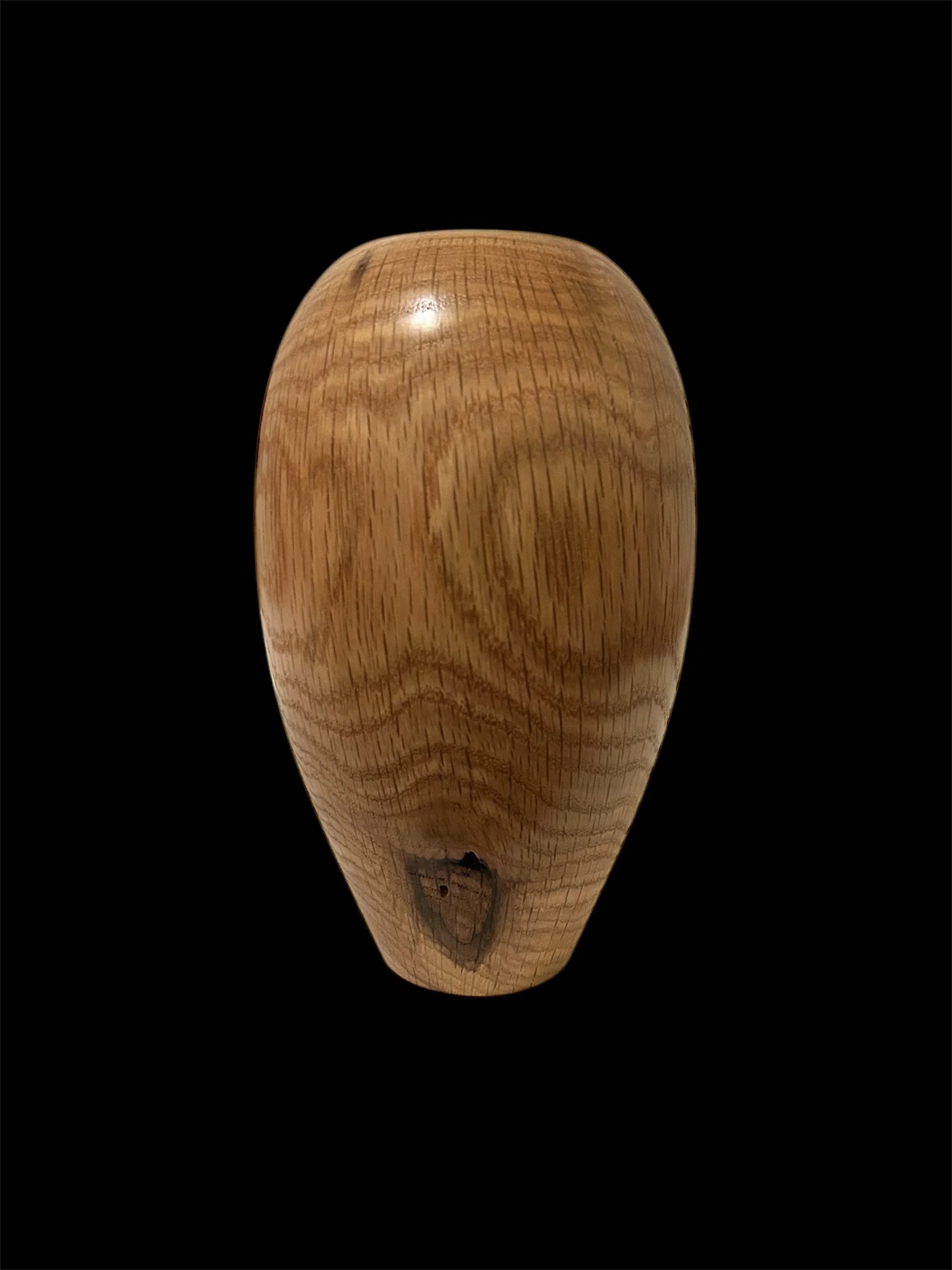 Oak, Solid Wood Vase