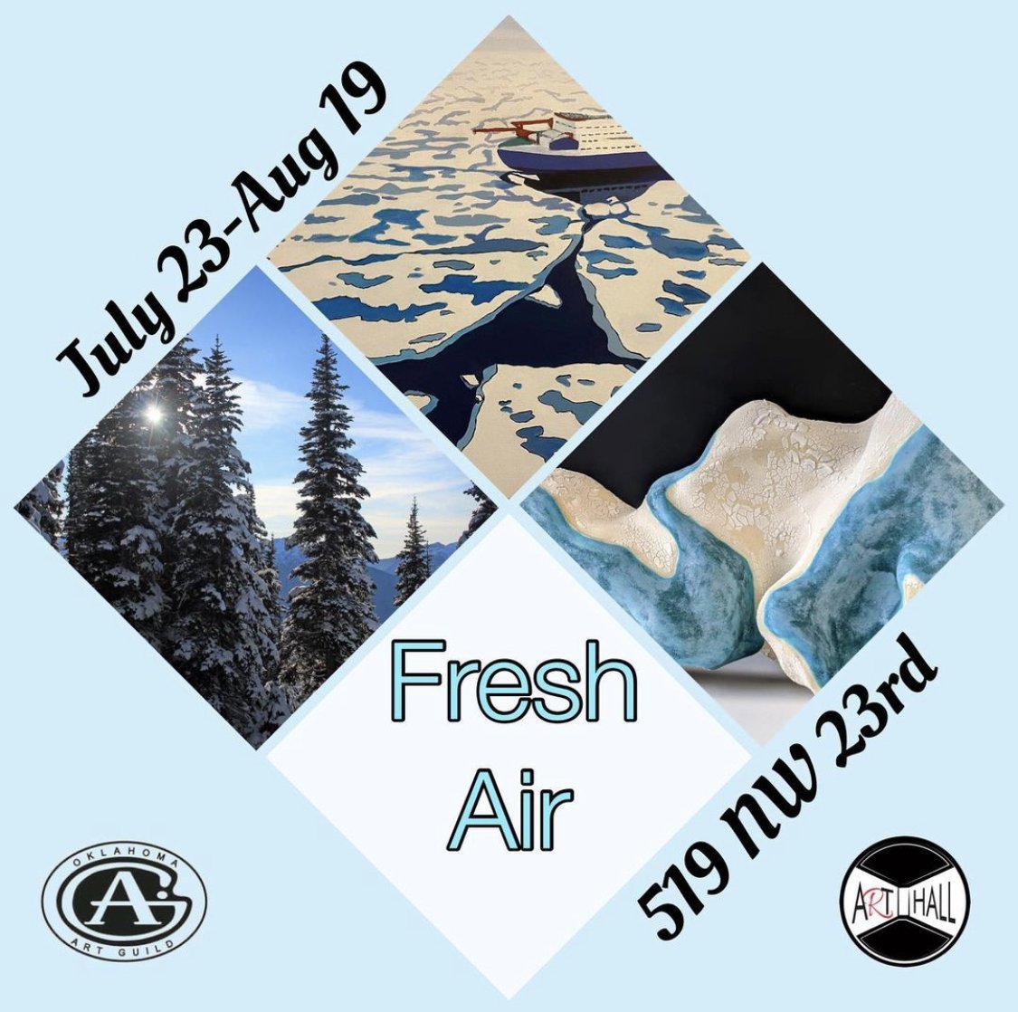 OK Art Guild, Fresh Air, July-August 2023