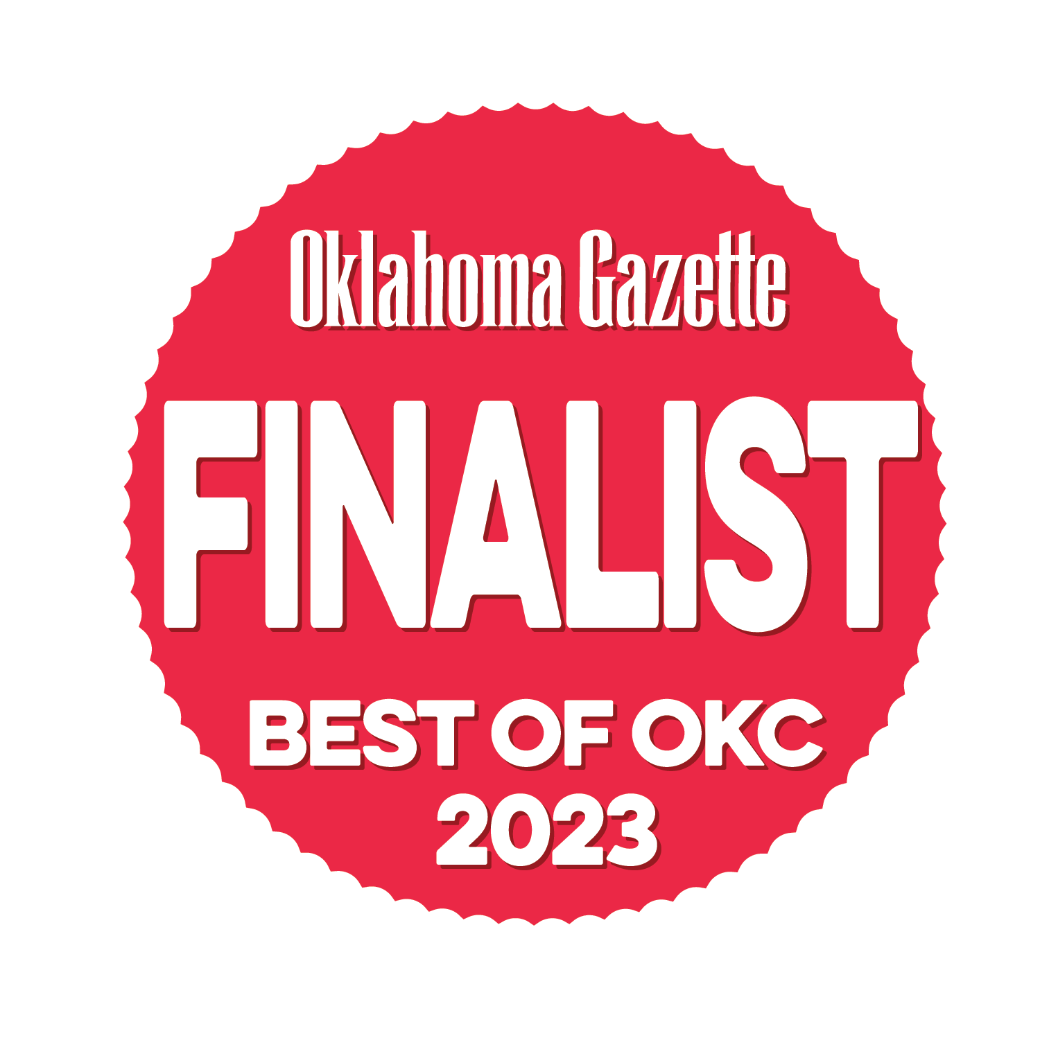 Finalist for OK Gazette's Best of OKC Awards - Best Art Gallery!