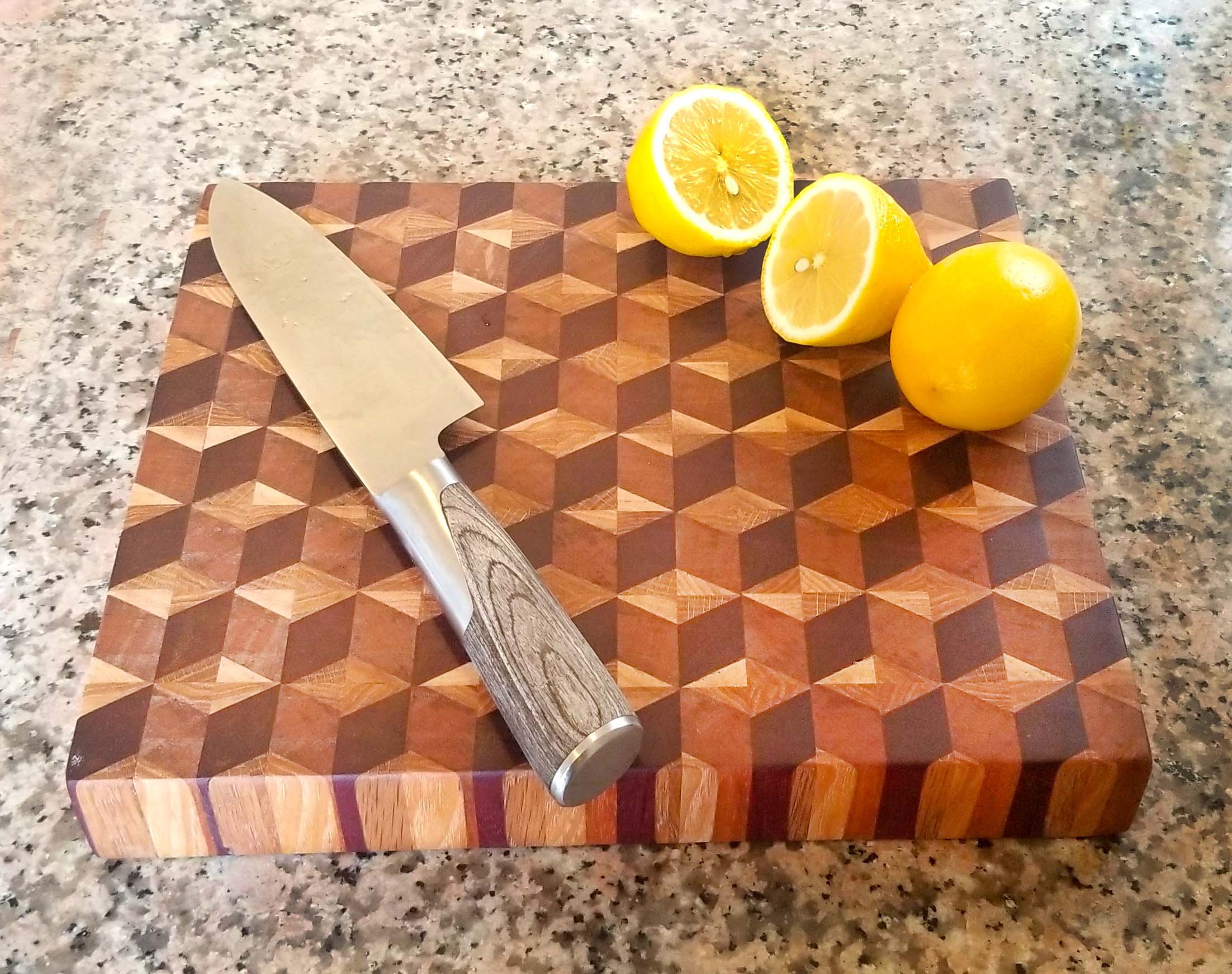 How to Make a 3D Cube Cutting Board - This Old House