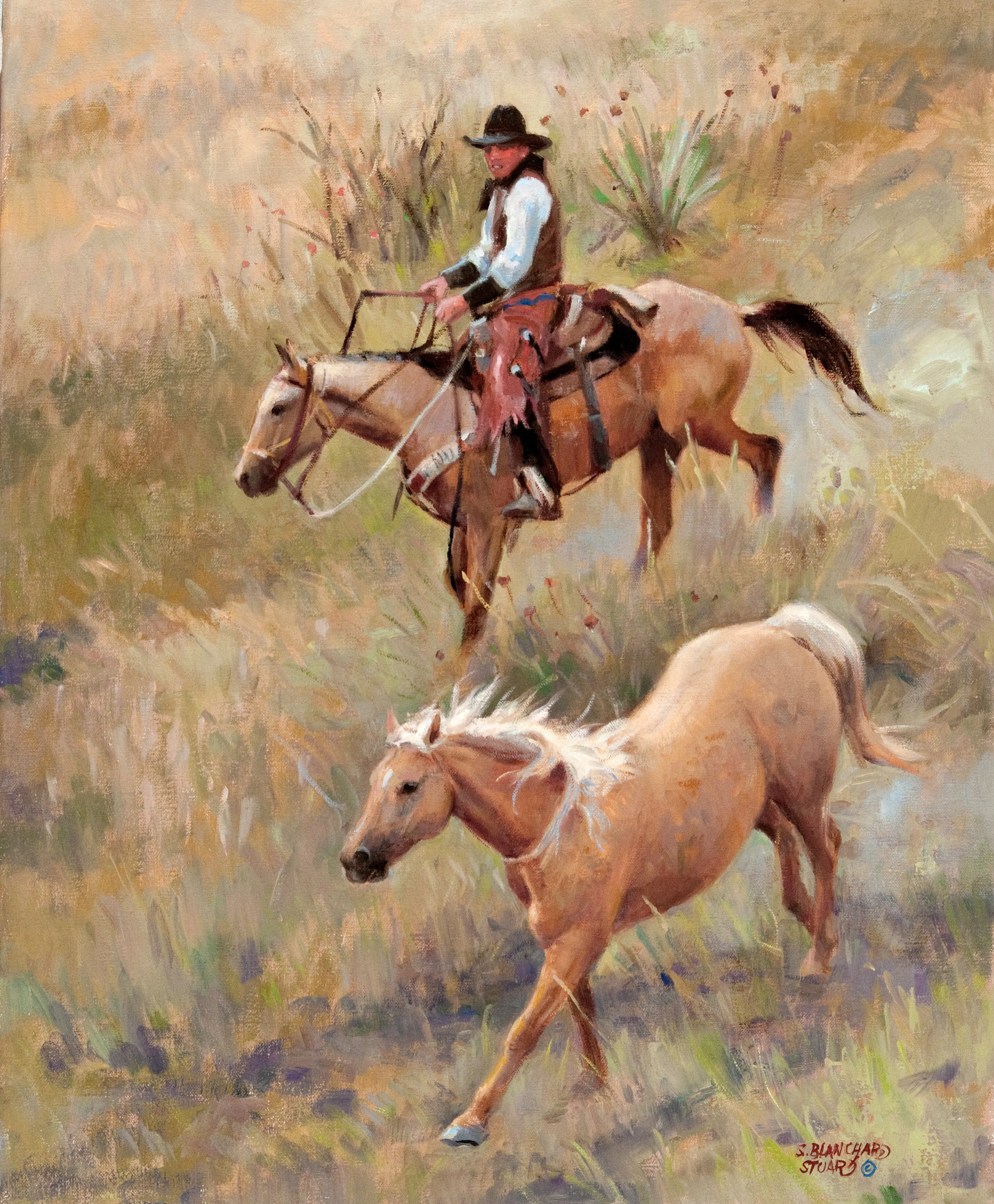 Bringing in the Filly