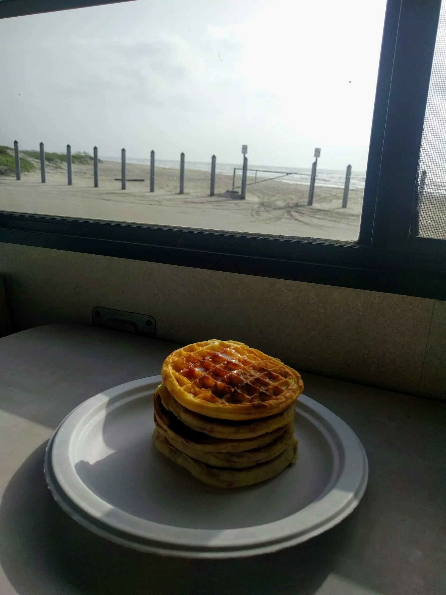 A stack with a view