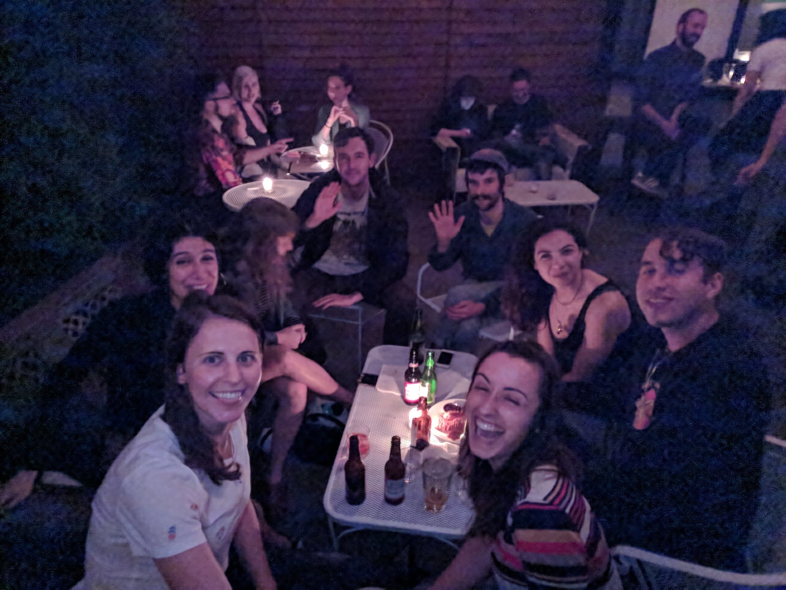 It was such a lovely feeling to have some of my favorite people gathered together