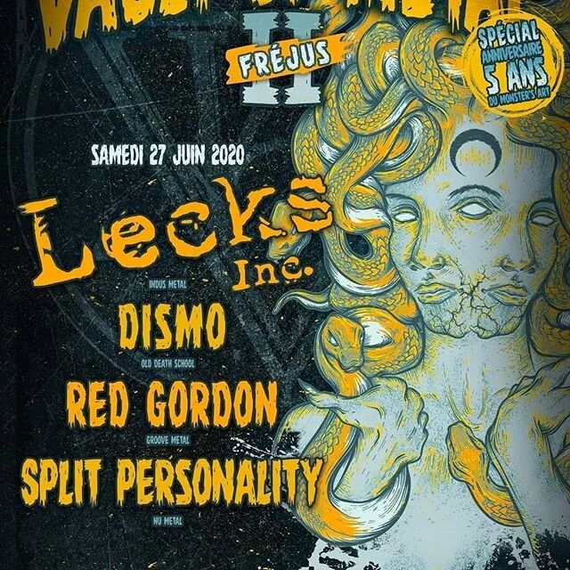 #vaultmetalfestival
#monstertvonair
#concertafrejus 
#concertmetal 
#dismo
#lecksinc
#redgordon
#splitpersonality