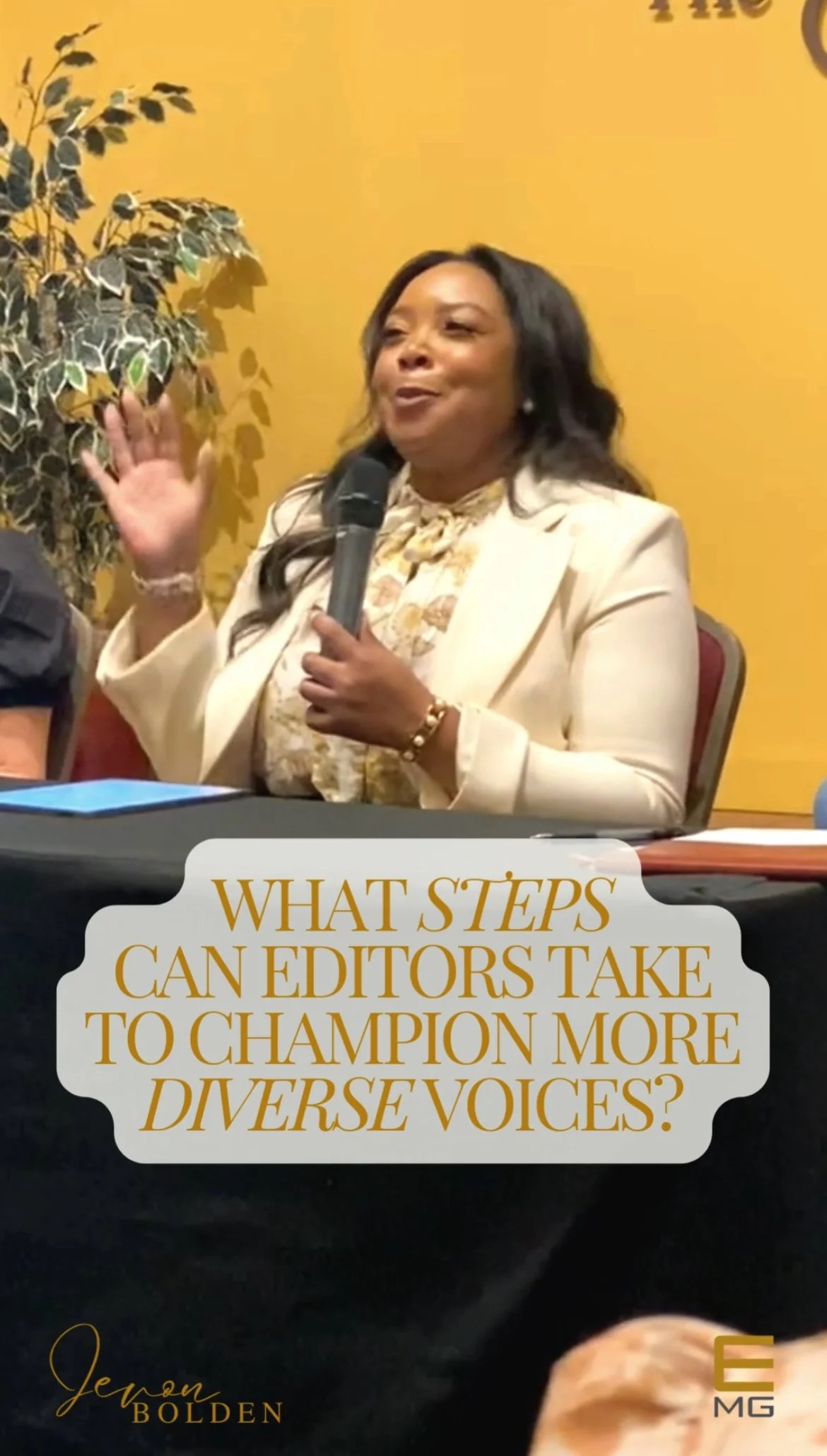 EMG CEO Jevon Bolden Shares with ACE Steps Editors Can Take to Champion Diverse Voices