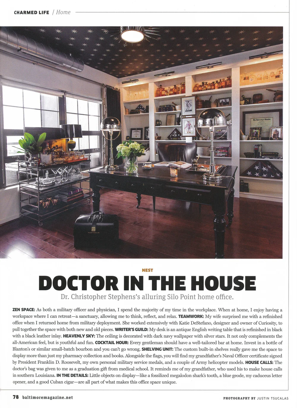 Baltimore Magazine II — Katie DeStefano Design