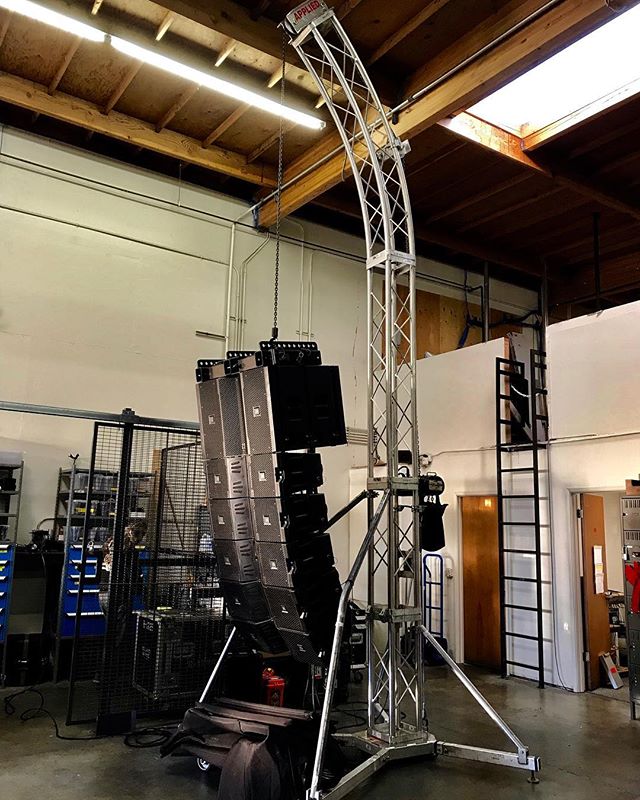 No roof, need delay towers, no problem! We have the solutions to bring your high-end events to the spaces and venues you never thought were possible. #productoftheweek #appliedelectronics #delaytower .
.
.
.
.
#proaudio #audio #sound #lights #lighting #video #production #productionlife #speakers #event #events