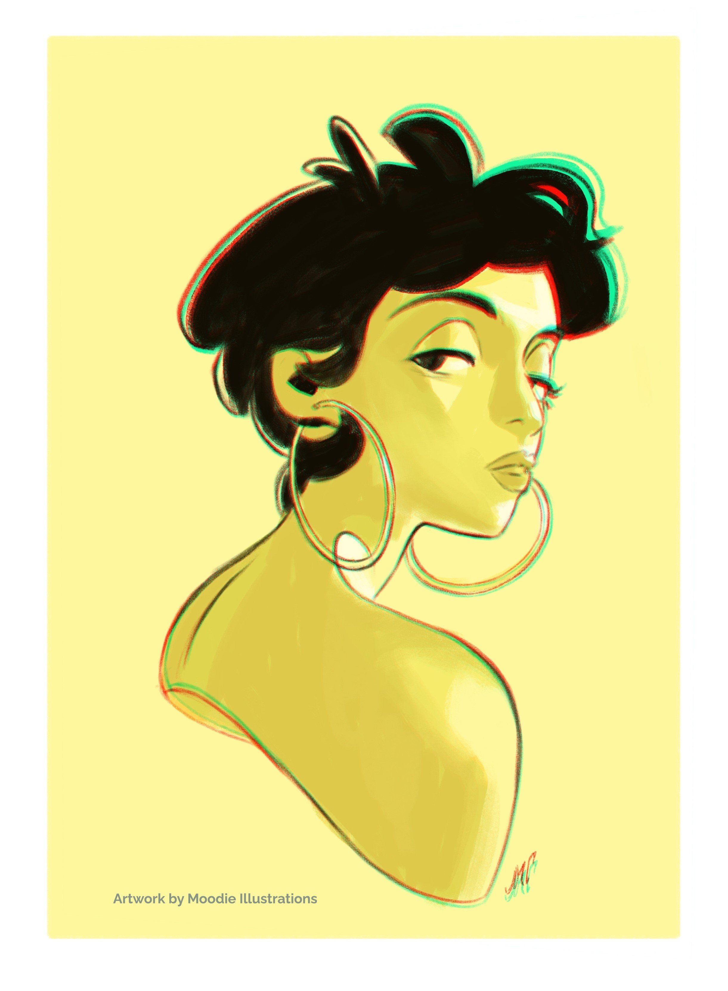 2025-12-10_Female Portrait Sketch_Yellow_Josh.jpg