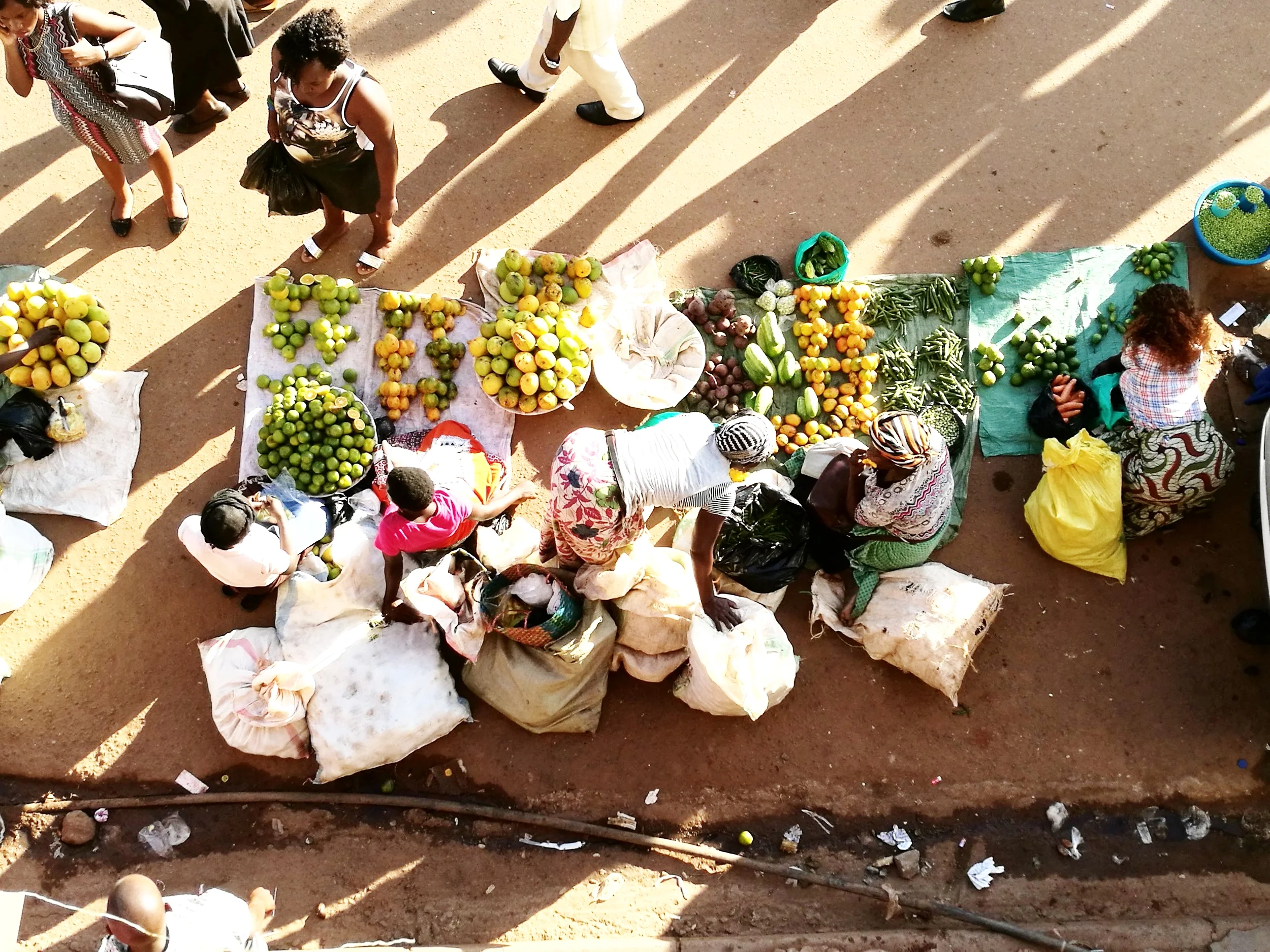  Day 20: Women selling fruits and vegetables in &nbsp; #crowded   #downtown &nbsp; #kampala . 