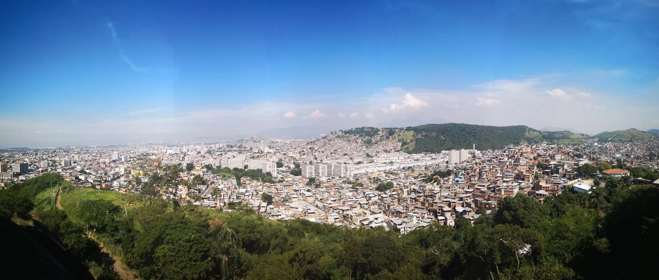 Overlooking Complexo de Penha & Complexo do Alemao from Basilica da Penha.