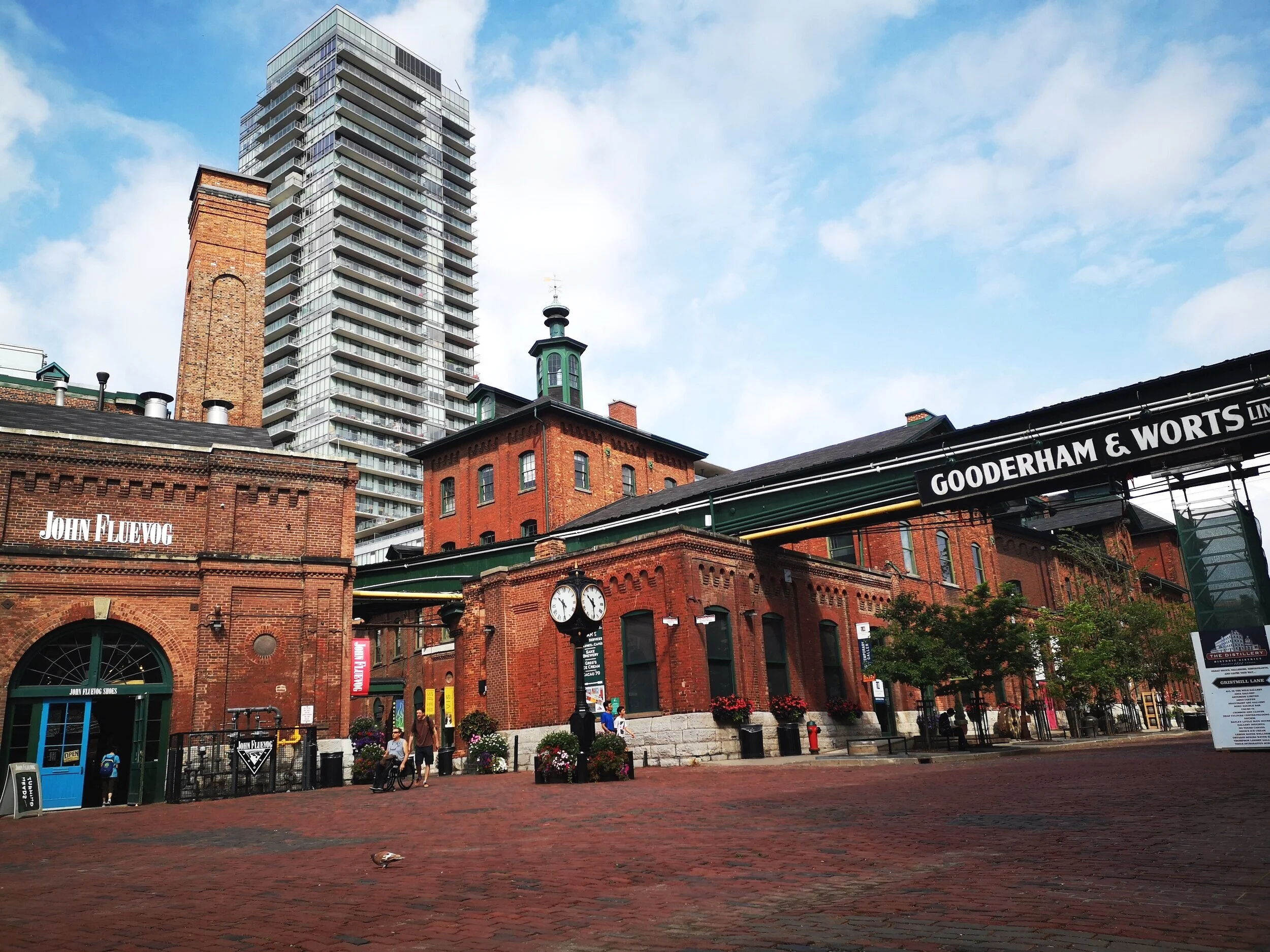 Toronto’s Distillery District.