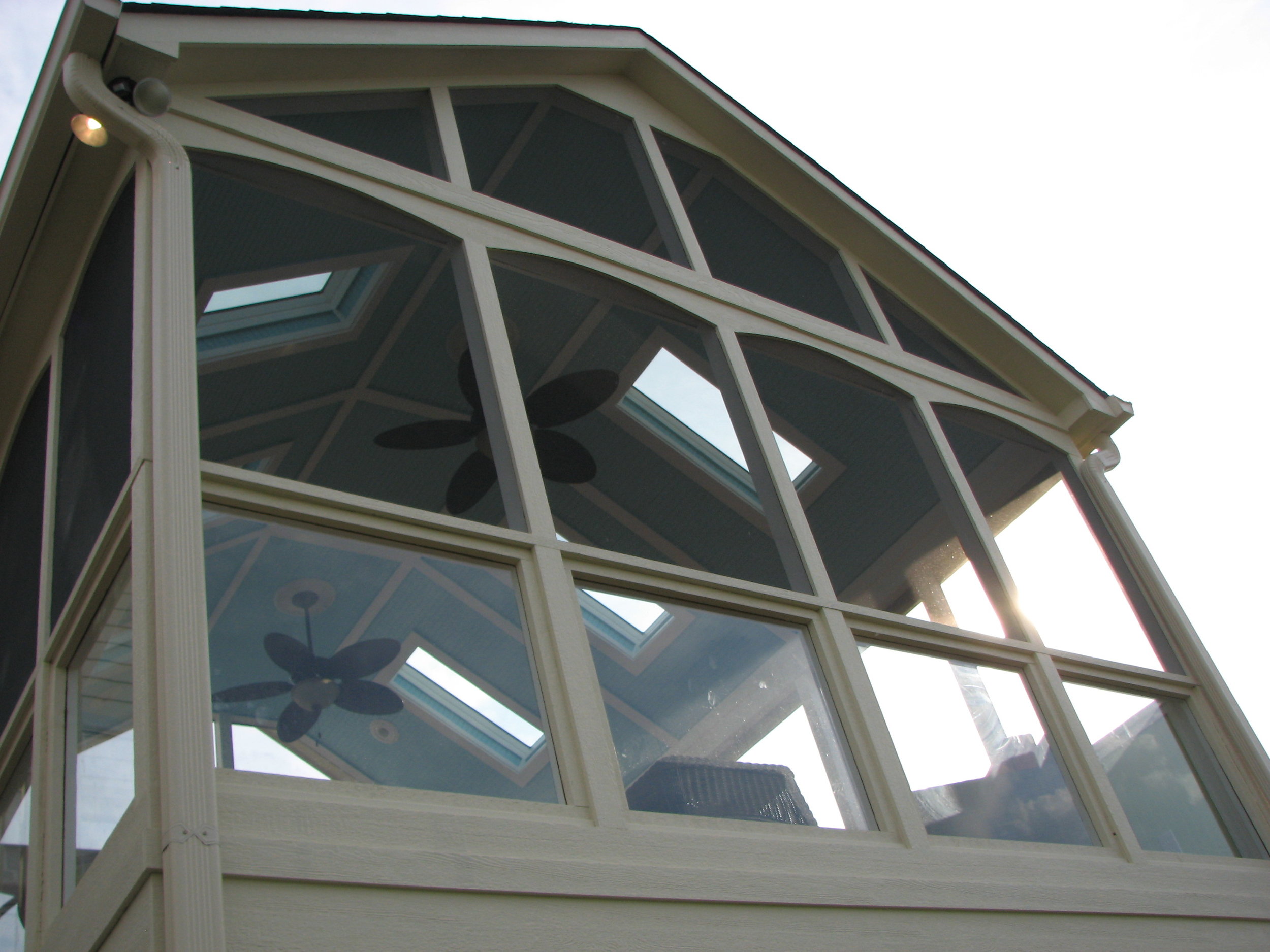 Screened-in porch