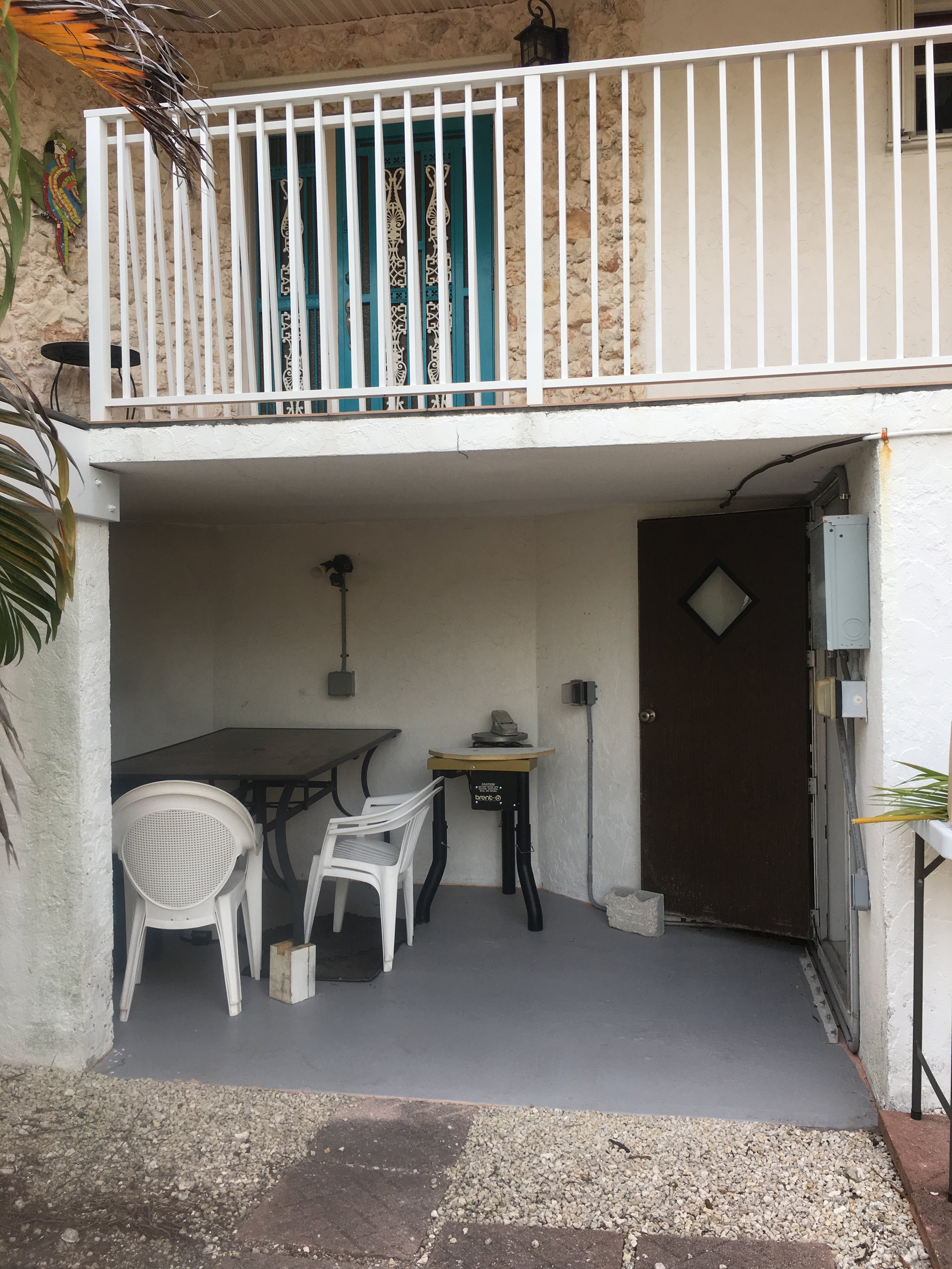  My studio under the stairs 