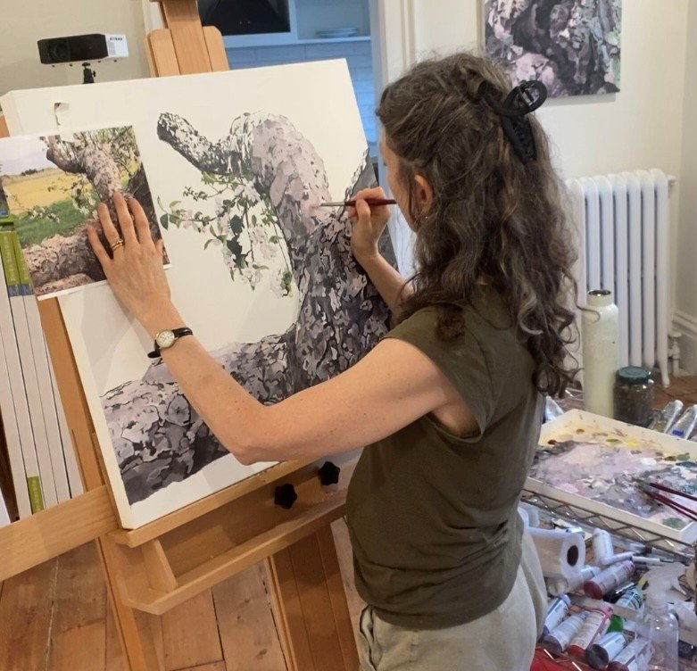 There's an Easier Way to Make Art: Tree-Painting Workshop with Betsy Jacks 