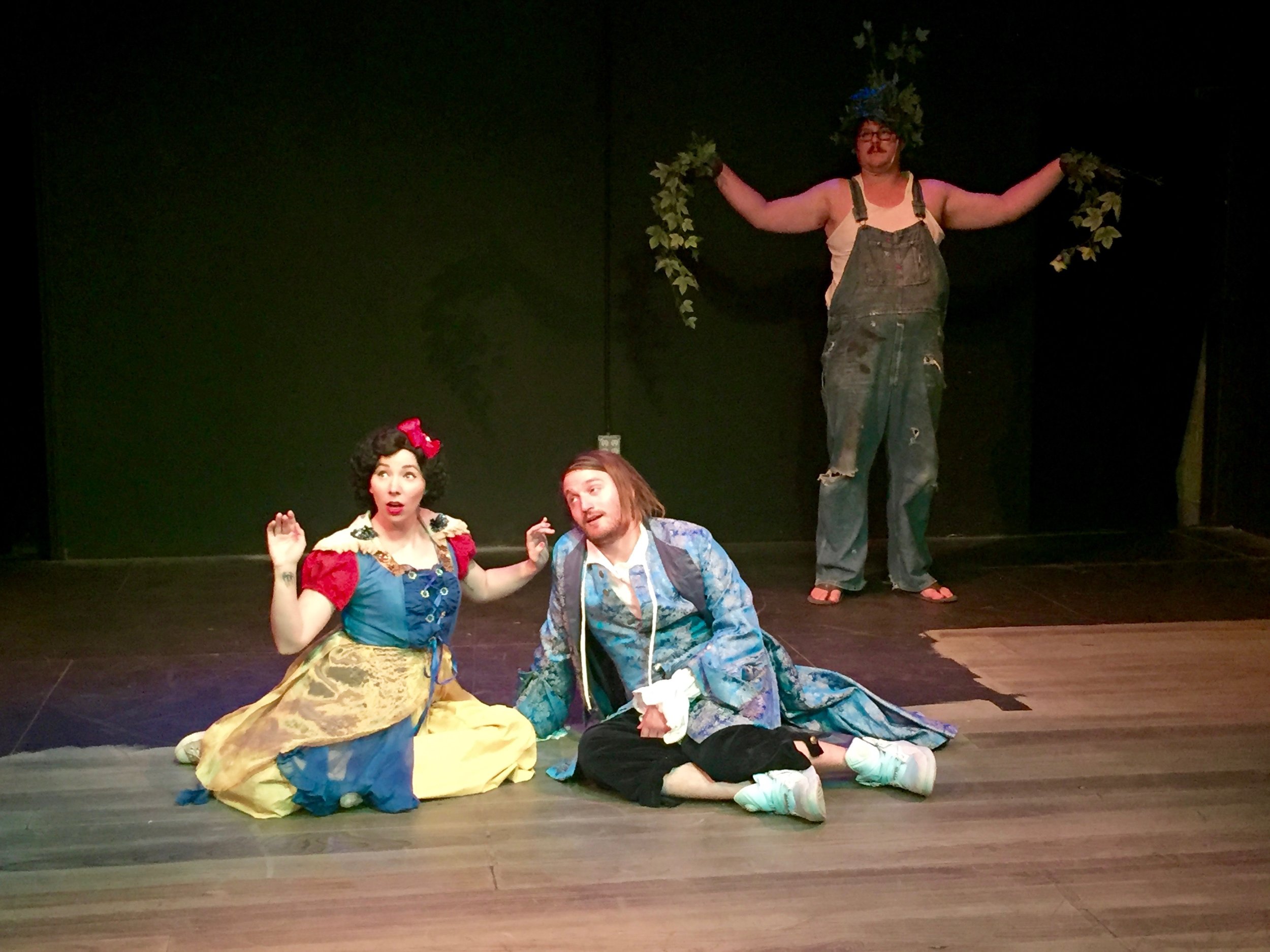 As Snow White in "The Princes' Charming" for Hollywood Fringe 2016