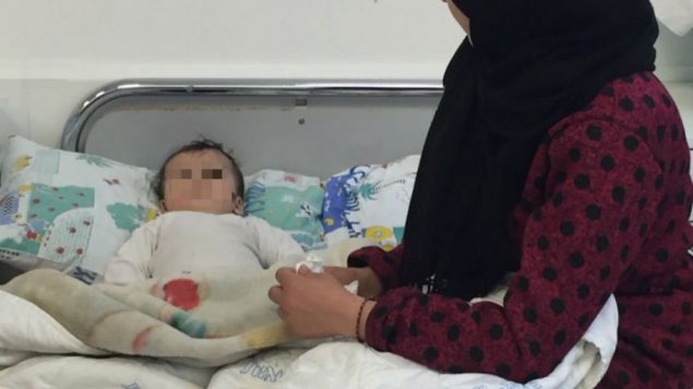 Patients from Syria being treated in Ziv hospital in Israel. Tuvia Book