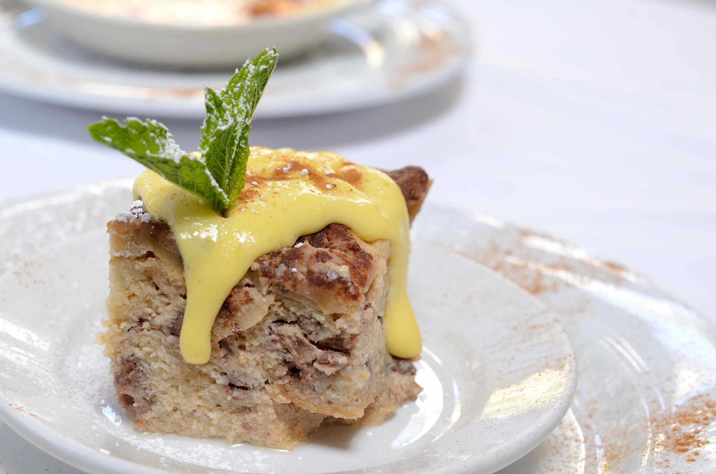 Apple Walnut Bread Pudding