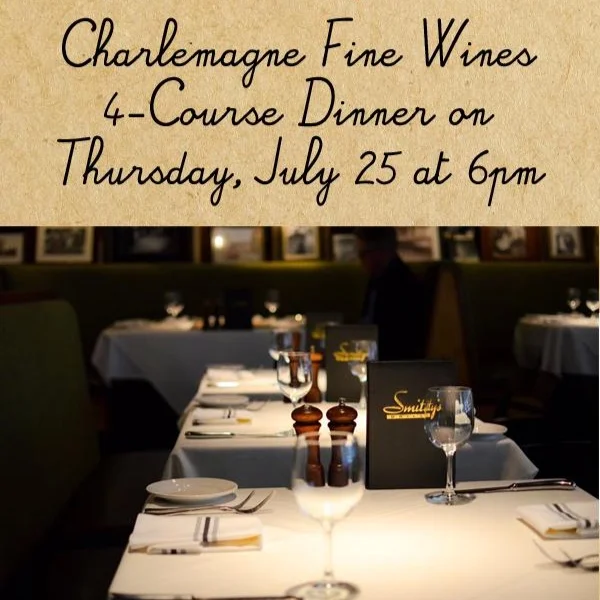 Charlemagne Fine Wines Dinner