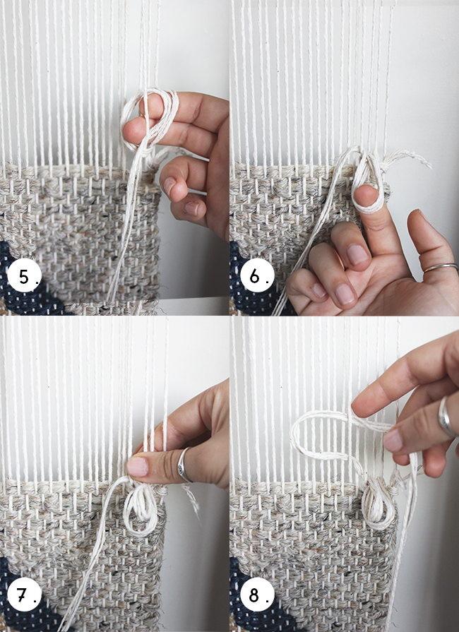 Weaving How To: Looped Rya — Hello Hydrangea