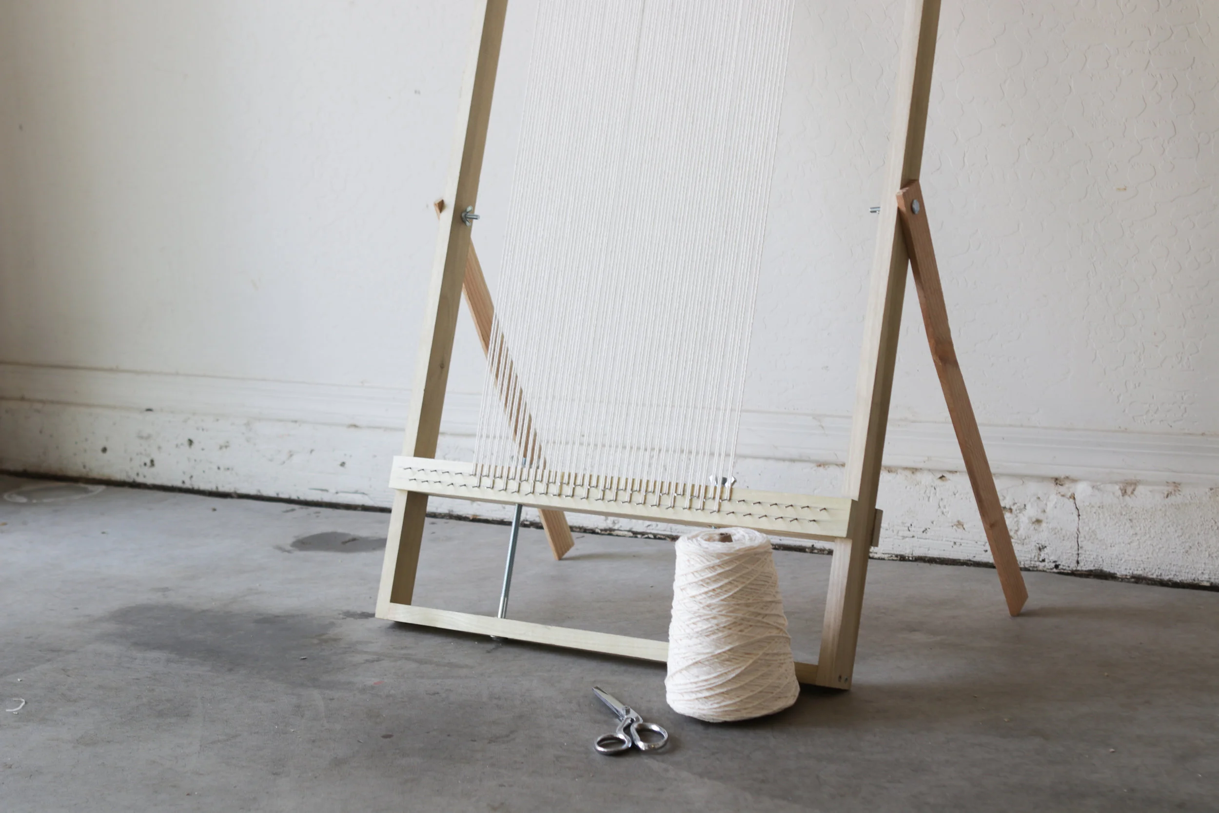 Adjustable Weaving Loom Plans Make Your Own Loom! — Hello Hydrangea