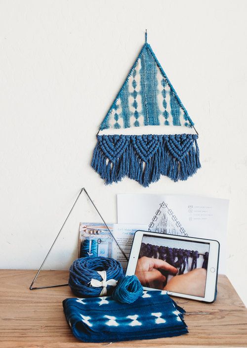 DIY Macrame Triangle Kits — Hello Hydrangea