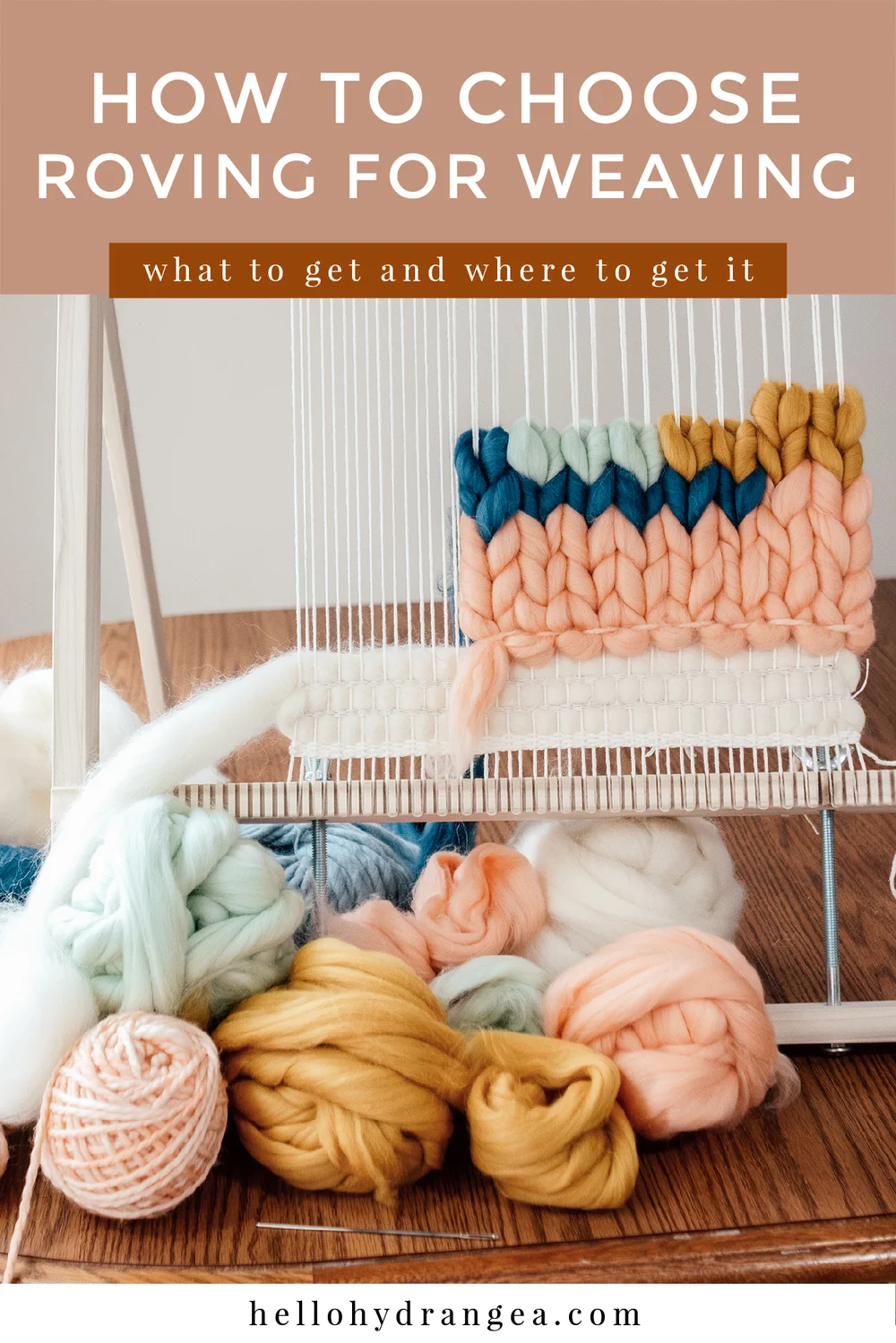 Making Rowe How to Choose Roving for Weaving — Hello Hydrangea