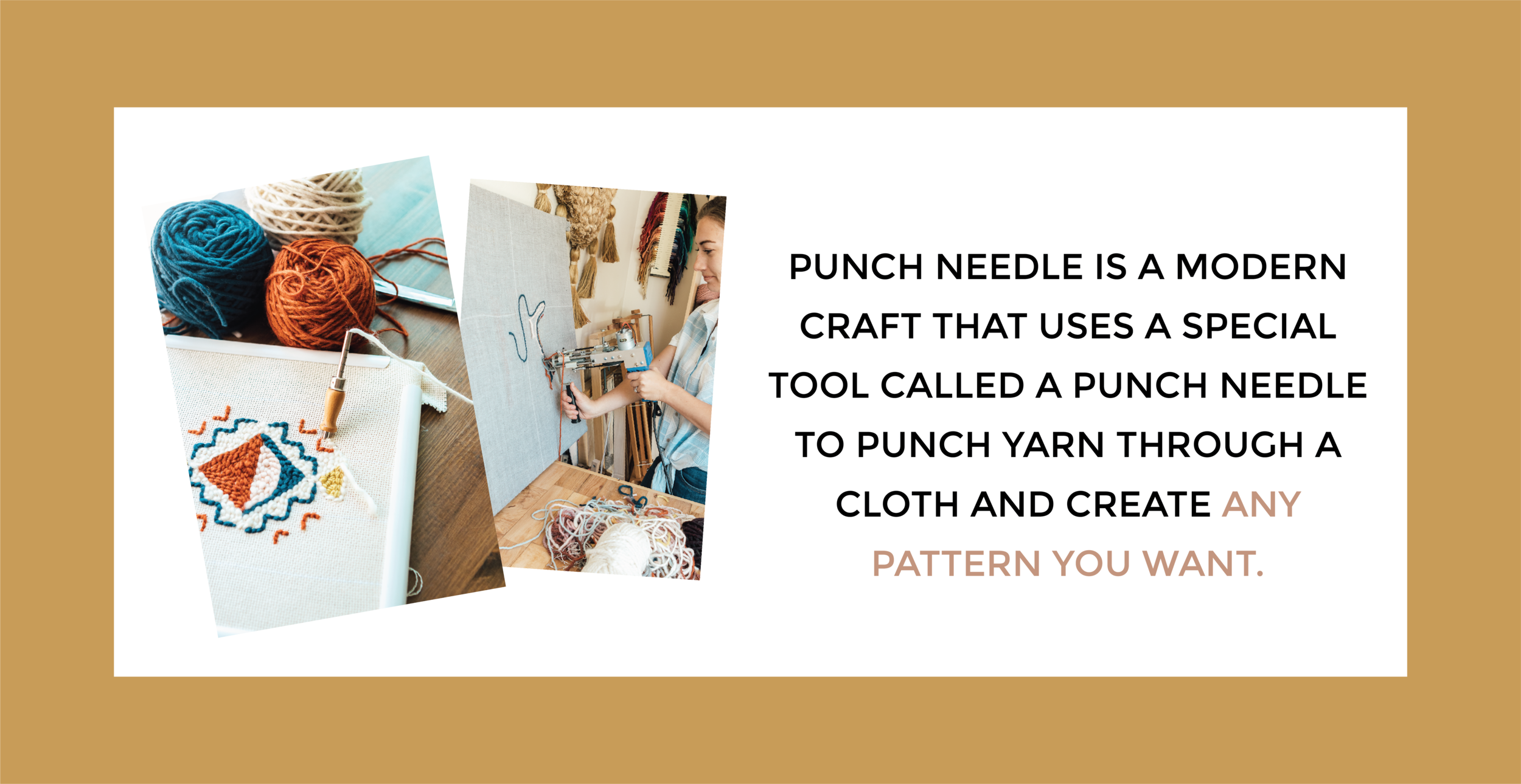 Punch Needle Class - January 15th - Los Angeles – Punch Needle World