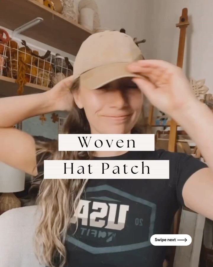 Swipe through for the process!

Be right back - I'm just raiding my closet to patch up any holes, tears or stains I can find! 

I have been having so much fun with my darning loom lately. It is the perfect size for a quick weaving snack when I only h