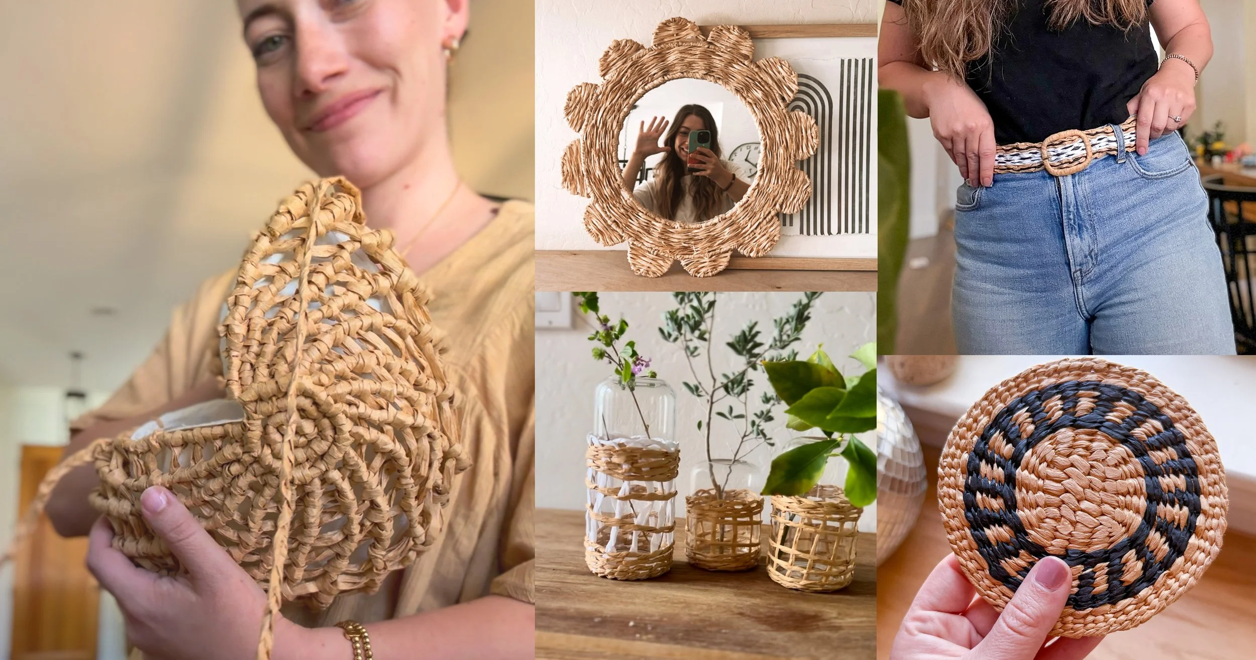 Raffia Project Bundle Class | Get Creative with Raffia Crafting ...
