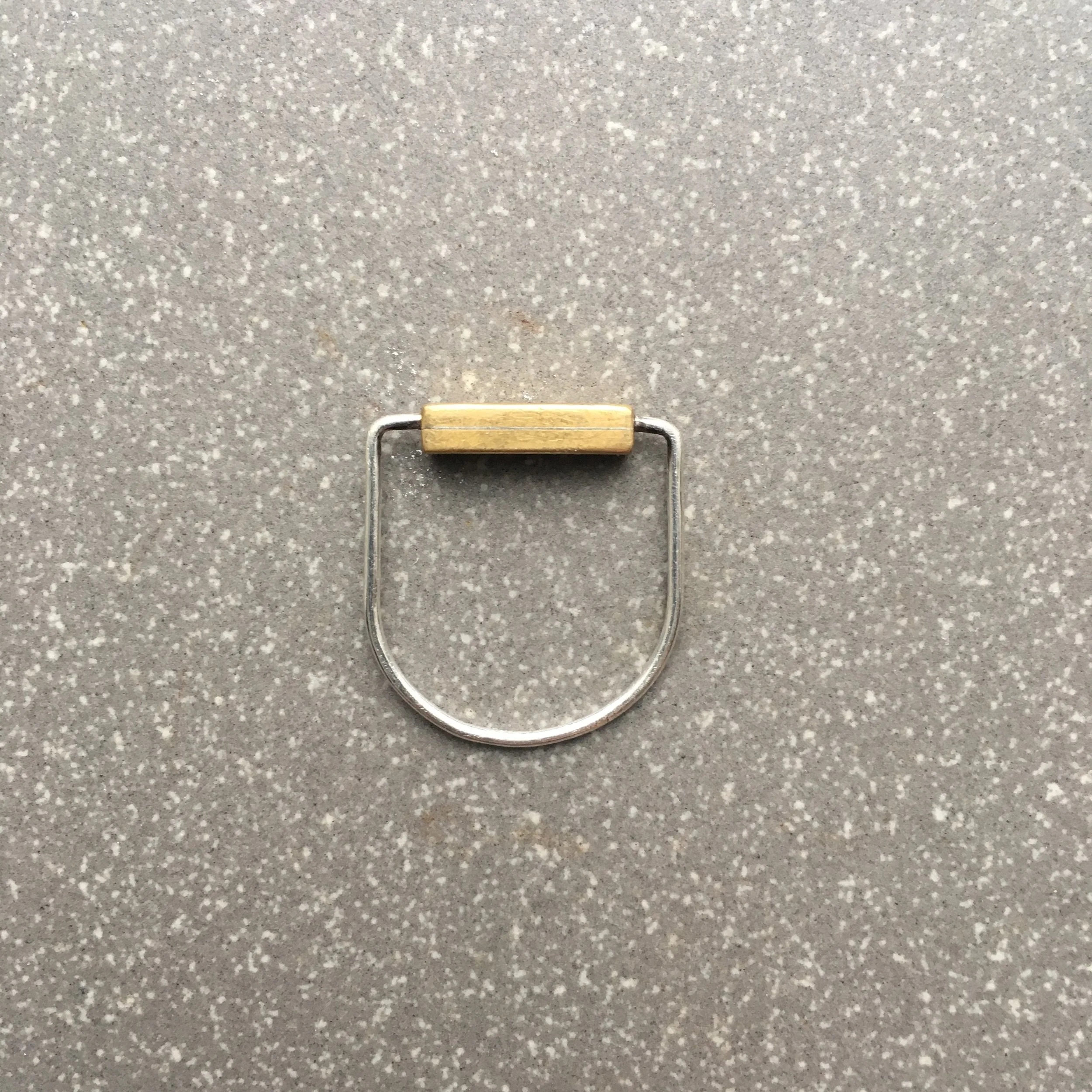 GOLD BAR RING