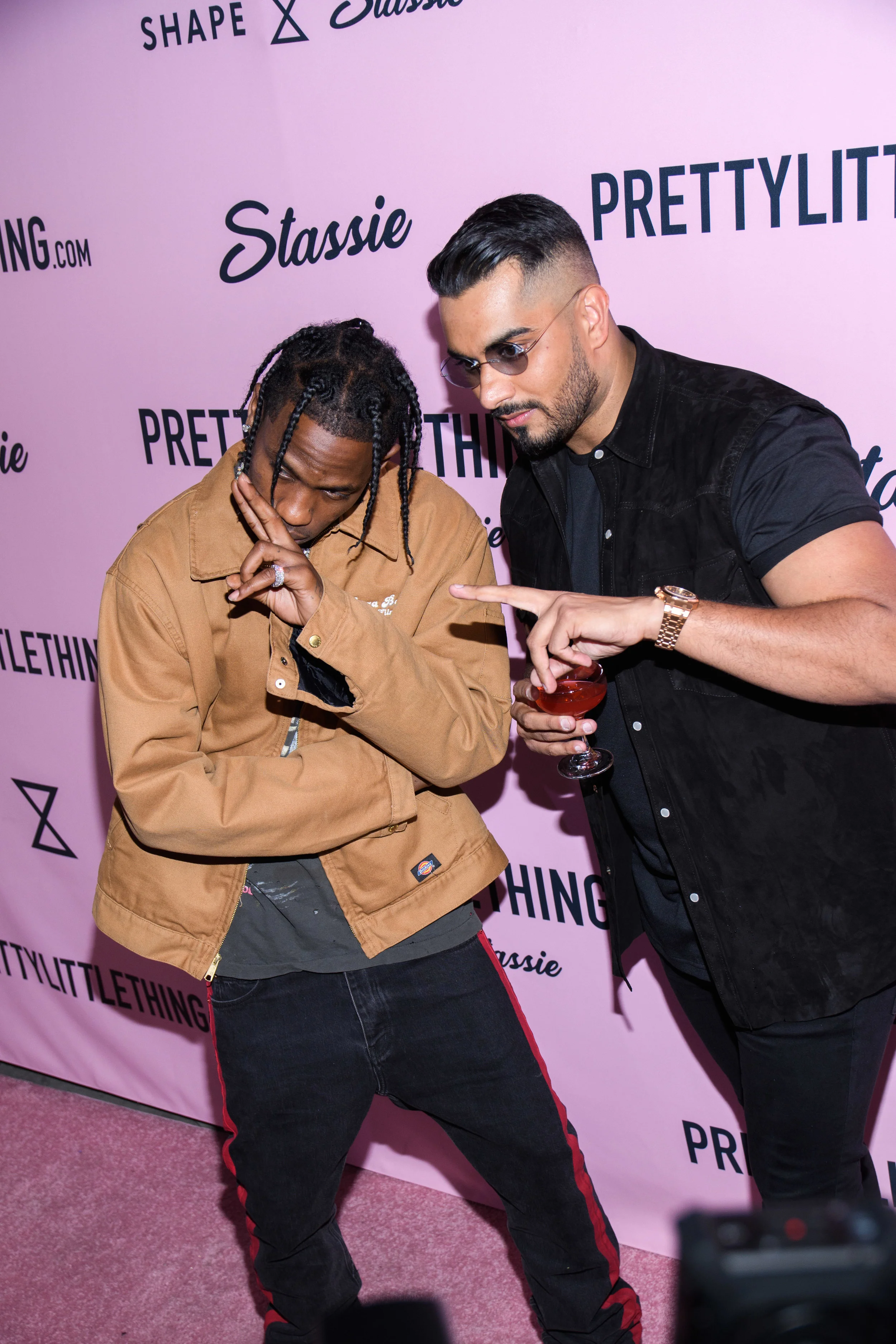 PrettyLittleThing New PLT Shape Collection with Stassie Celebrity Launch Party Travis Scott and Umar Kamani.jpg