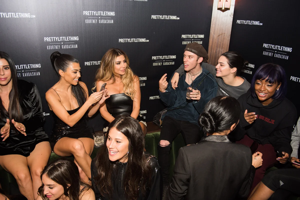 PrettyLittleThing PLT X Kourtney Kardashian Collection Celebrity Launch Party Kourtney and Kendall.jpg