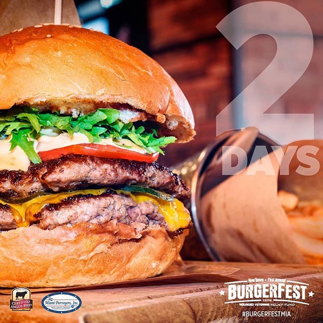 Burgefest is almost here. Ticket link in BIO @miaminewtimes #burgers #miamievents #foodie #meatandtwobuns #wynwood