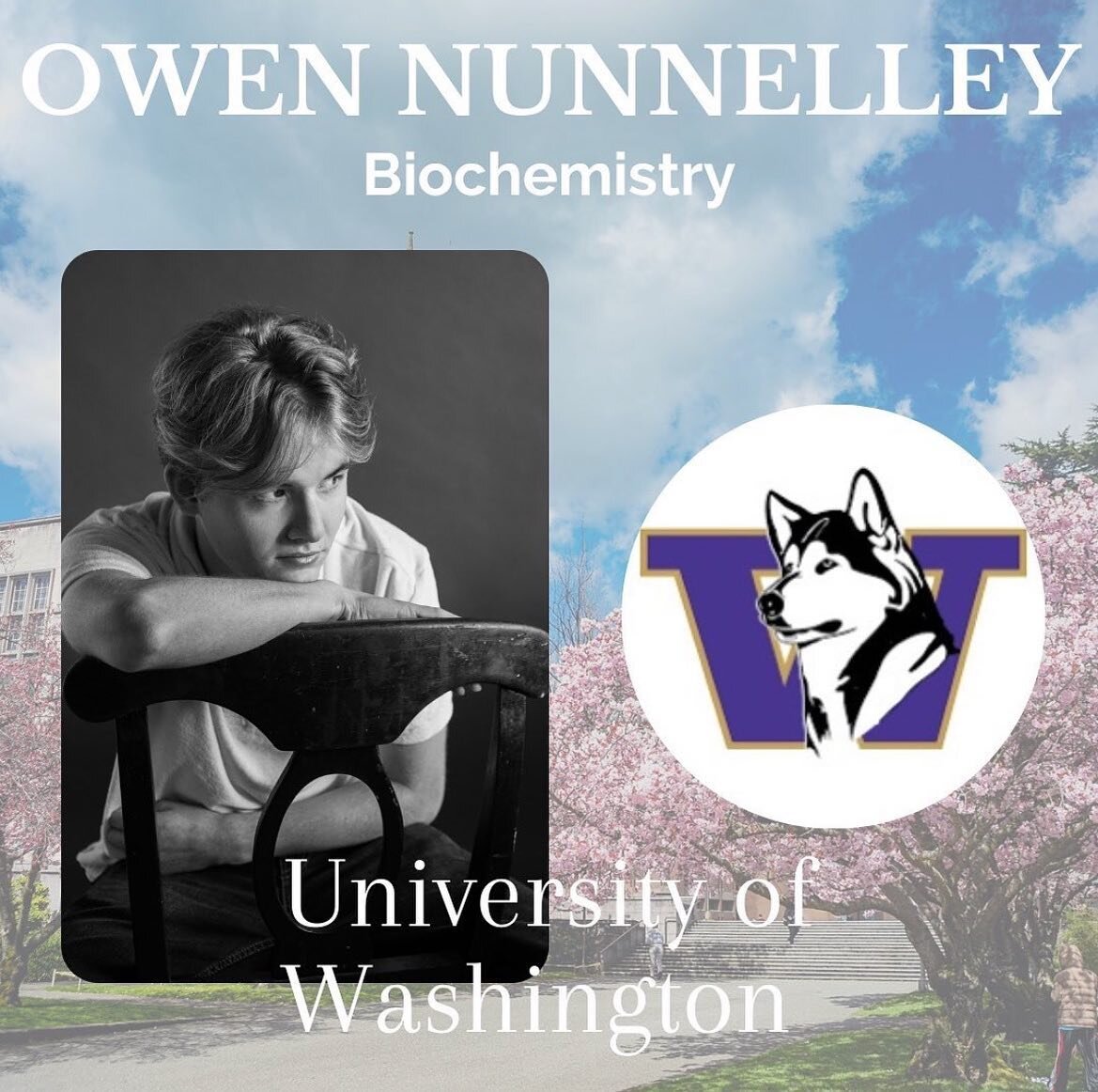 It&rsquo;s that time of year again! Bittersweet as we are so excited for our seniors but sad that we won&rsquo;t be seeing them regularly anymore. Our first congrats goes out to Owen who will be attending UW in the fall! Congrats Owen! Couldn&rsquo;t