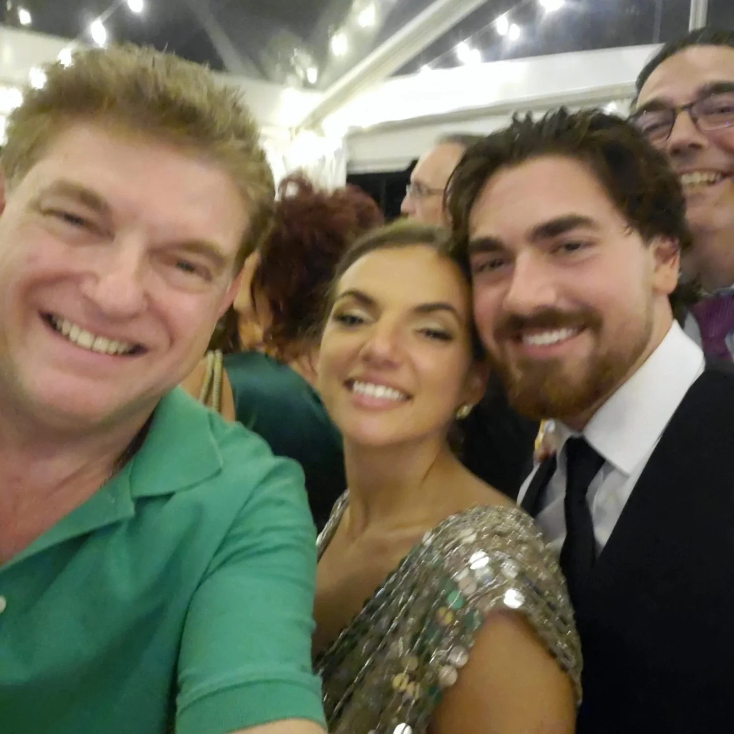 Last night&rsquo;s wedding vibes! 🎉✨ Celebrating with our amazing bride &amp; groom, Carmela and Dominick, alongside our DJs Joe and Steven. What a great time down in LBI! 💍🎶 #WeddingDJ #SGProductions #LBIDJ #WeddingVibes