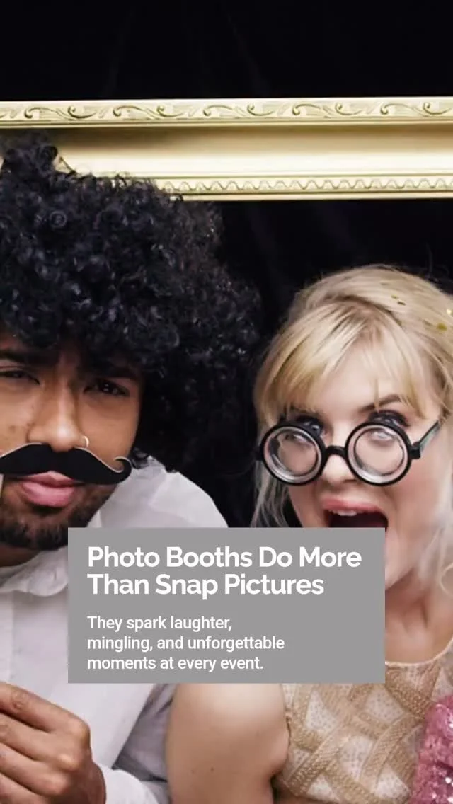 Turn moments into memories with our photo booths! 🎉
They're not just for pictures—they get your guests laughing, mingling, and creating unforgettable experiences together. Whether it's a wedding, Sweet 16, or corporate event, our interactive
