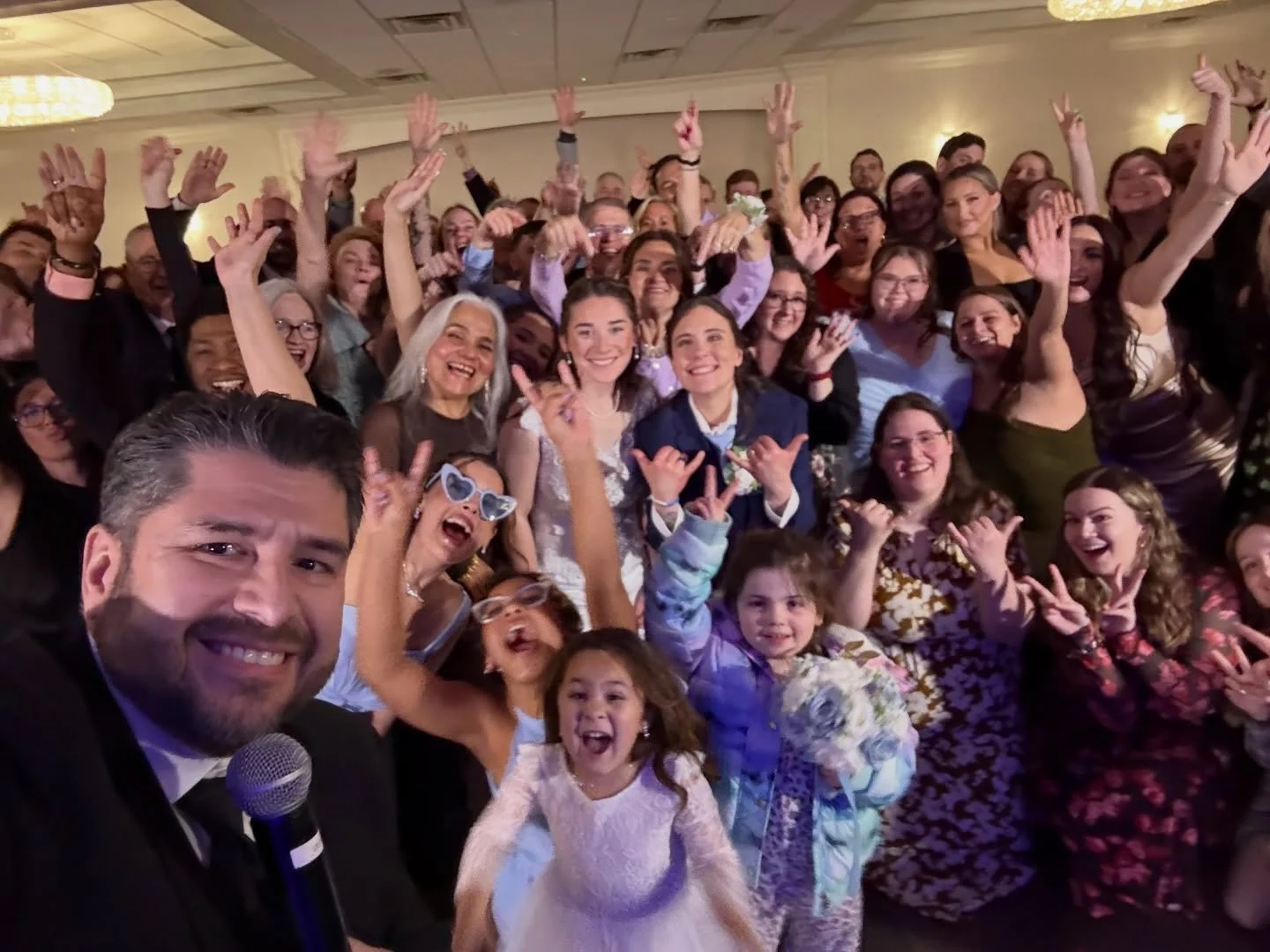 Not even a snowstorm could stop Danielle and Sharon from getting married! ❄️💍

Surrounded by their amazing friends and family, the love in the room was unreal. This crew showed up and showed out!

Congratulations to a beautiful couple! We had an abs