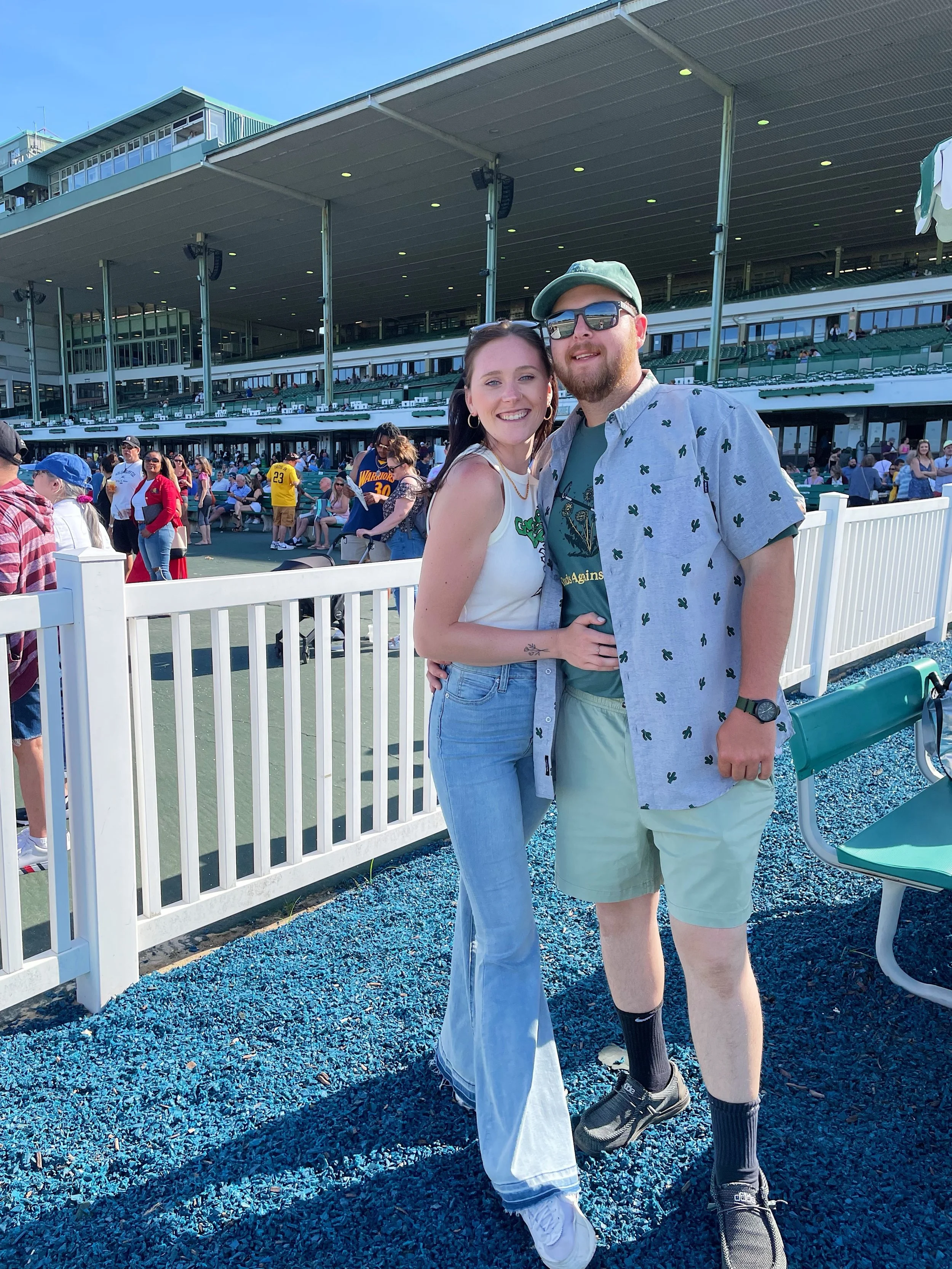 Chris &amp; Christine have been together for over 6 years. They met at a hometown bar. They enjoy traveling, listening to good music, and spending time with family and friends. They are getting married in October of 2027, and are so excited to celebr